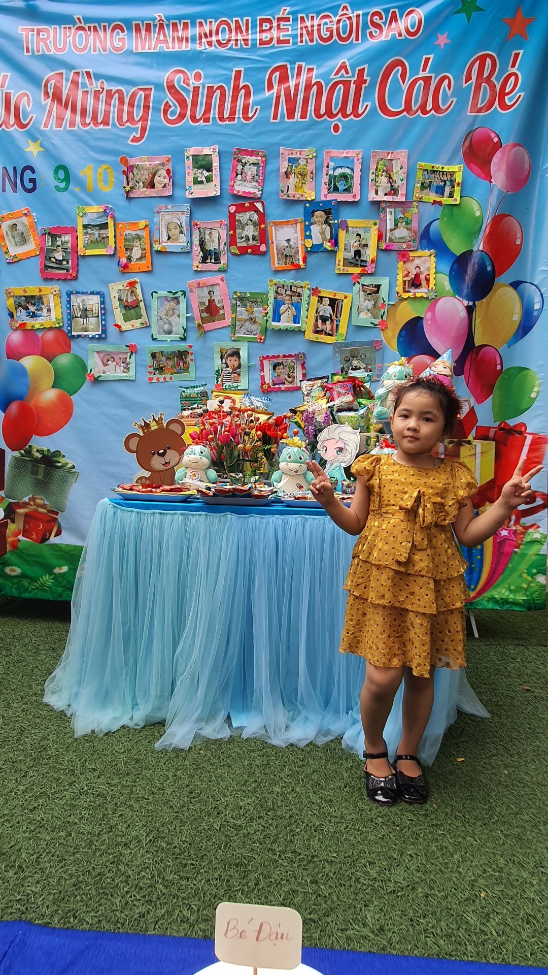 SINH NHẬT CÔ VÀ BÉ THÁNG 9,10/2022