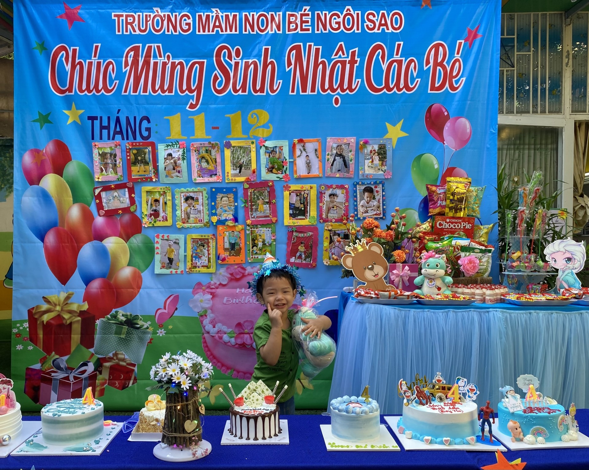 MỪNG SINH NHẬT CÔ VÀ BÉ 11/12-2022