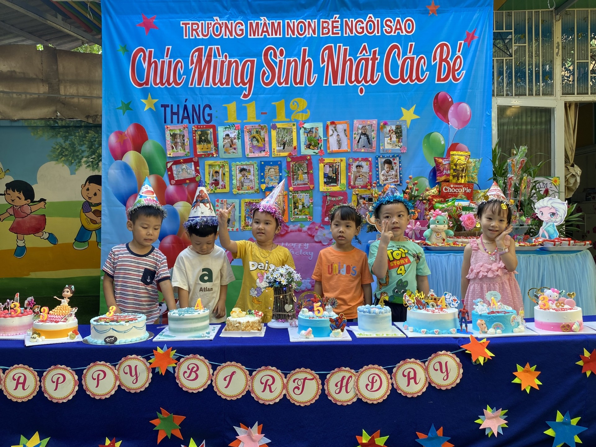 MỪNG SINH NHẬT CÔ VÀ BÉ 11/12-2022