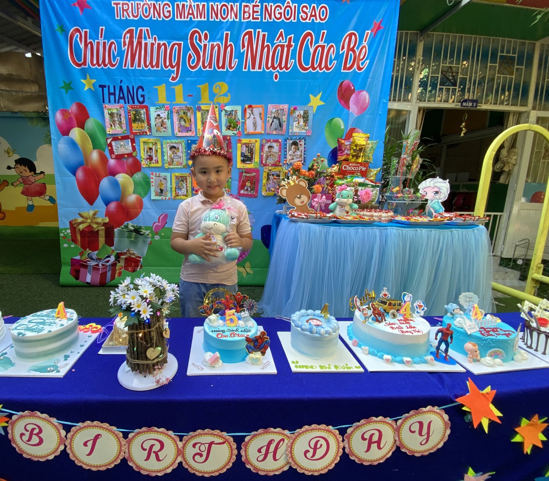 MỪNG SINH NHẬT CÔ VÀ BÉ 11/12-2022