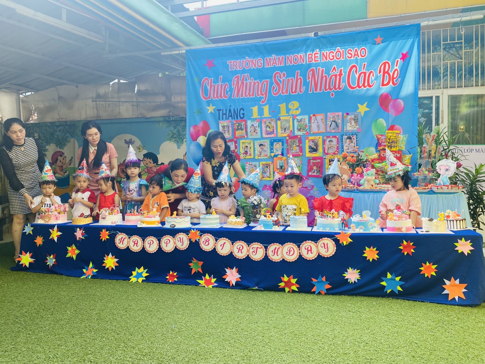 MỪNG SINH NHẬT CÔ VÀ BÉ 11/12-2022