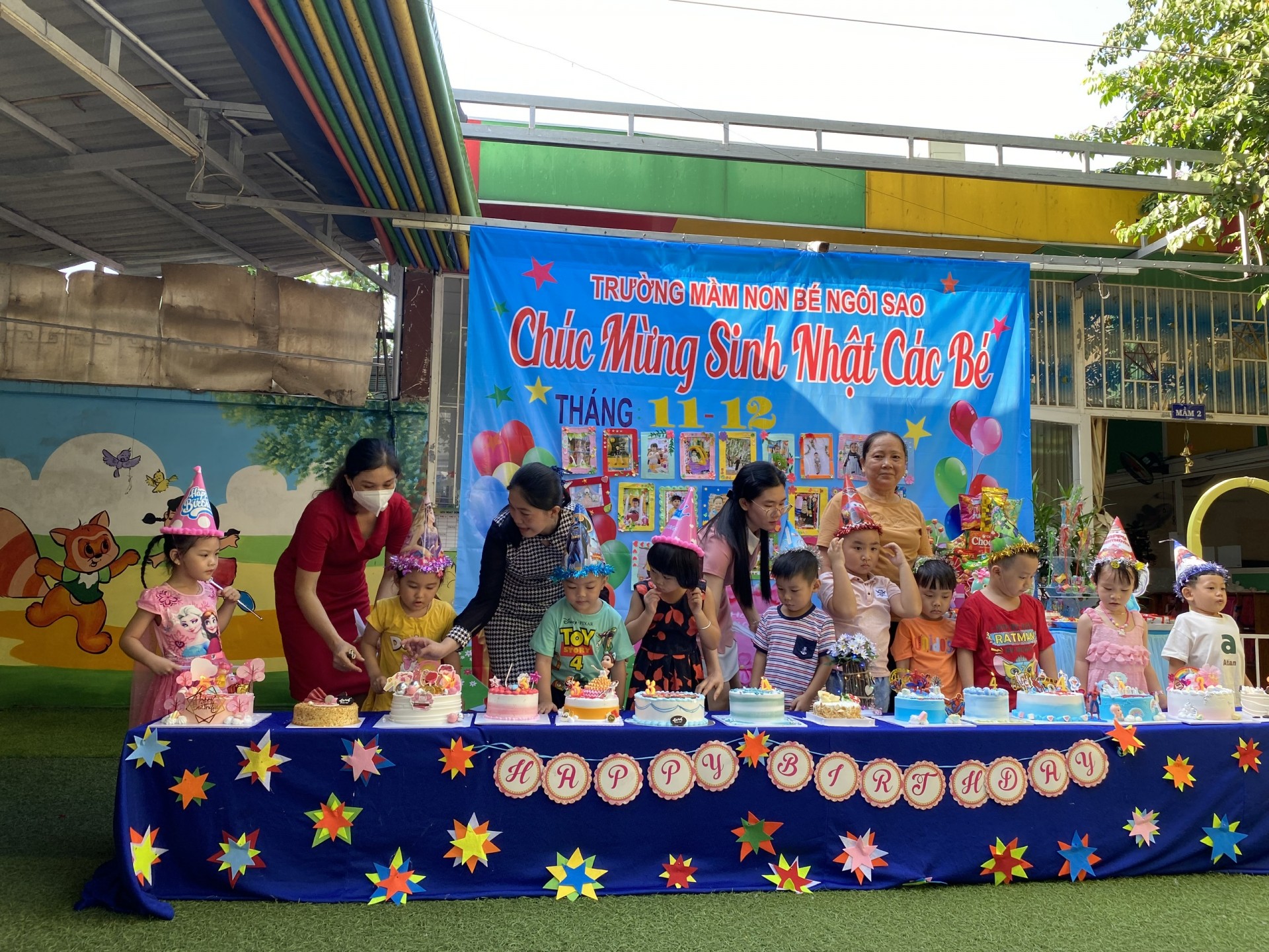 MỪNG SINH NHẬT CÔ VÀ BÉ 11/12-2022