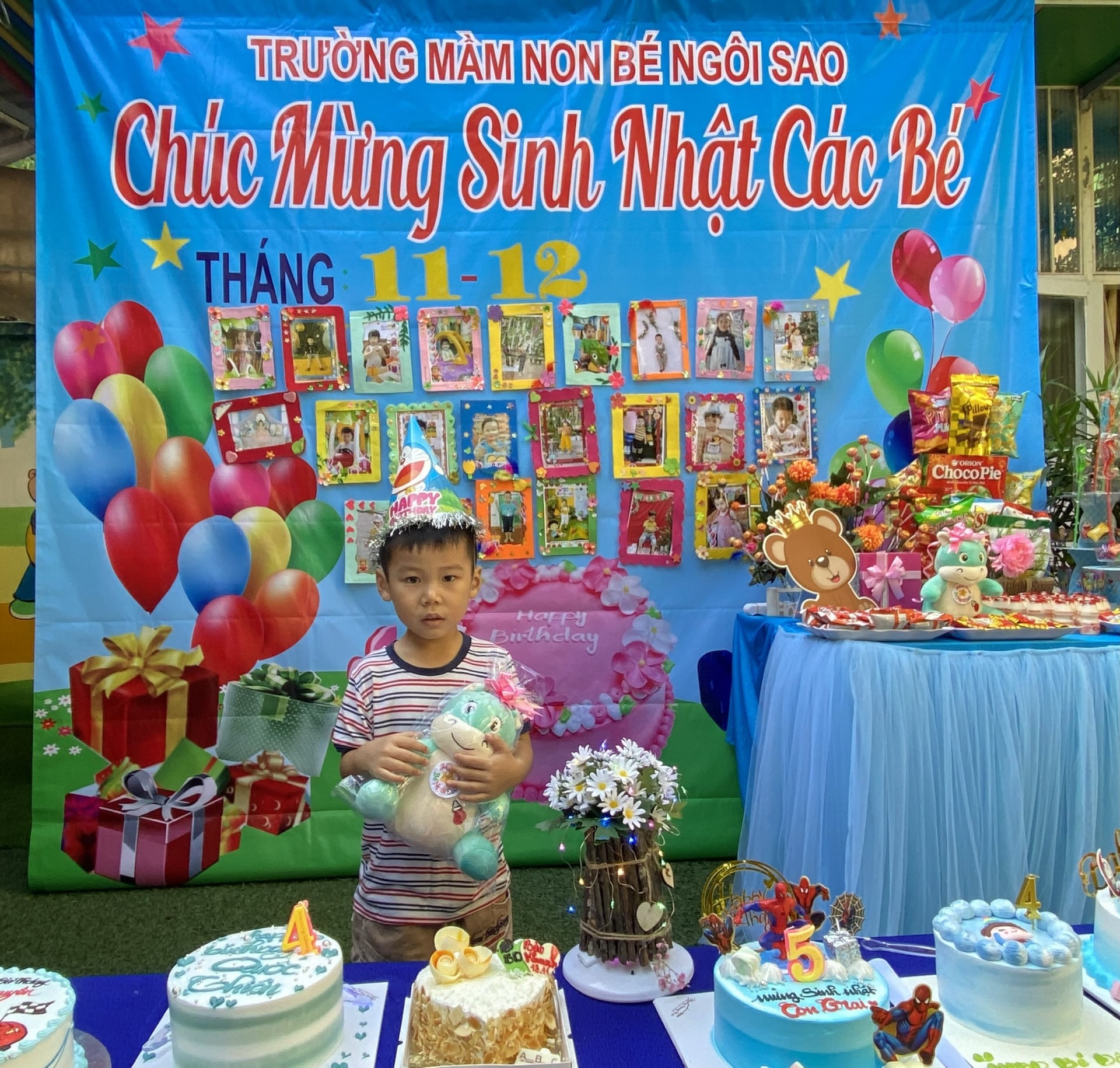 MỪNG SINH NHẬT CÔ VÀ BÉ 11/12-2022