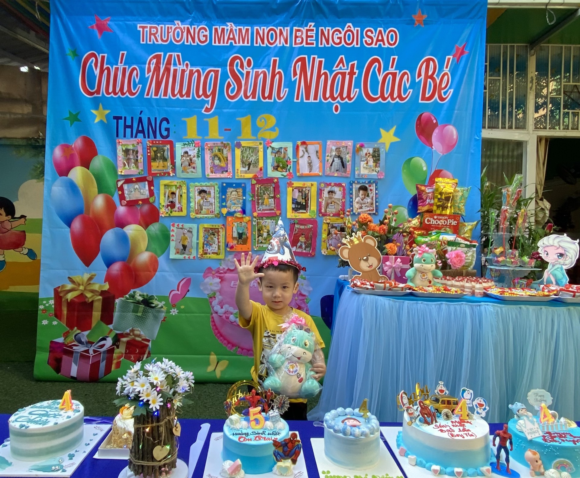 MỪNG SINH NHẬT CÔ VÀ BÉ 11/12-2022