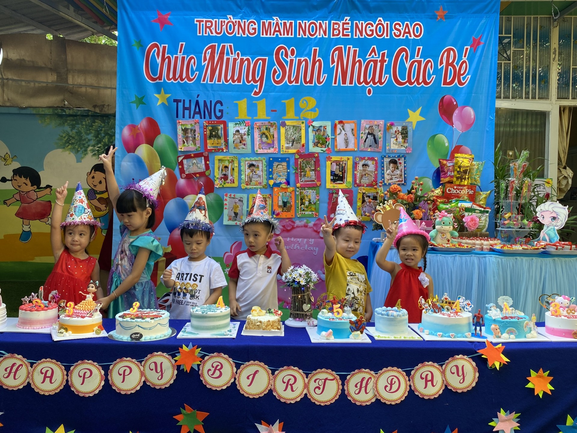 MỪNG SINH NHẬT CÔ VÀ BÉ 11/12-2022