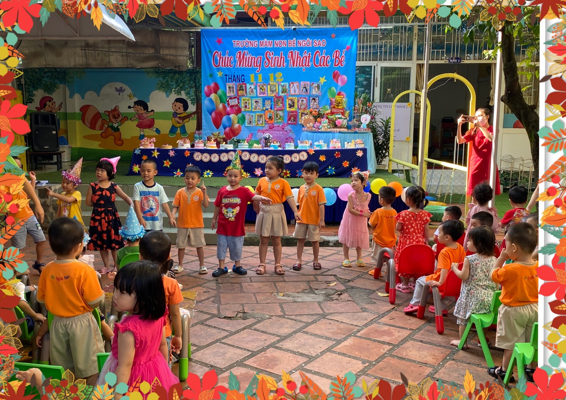 MỪNG SINH NHẬT CÔ VÀ BÉ 11/12-2022