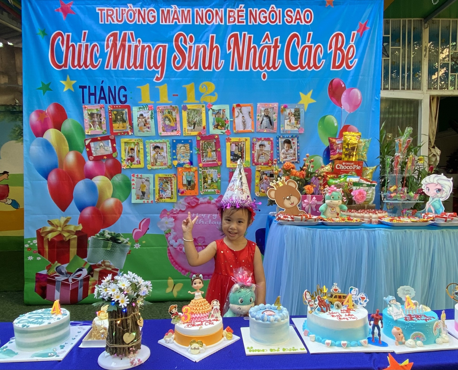 MỪNG SINH NHẬT CÔ VÀ BÉ 11/12-2022