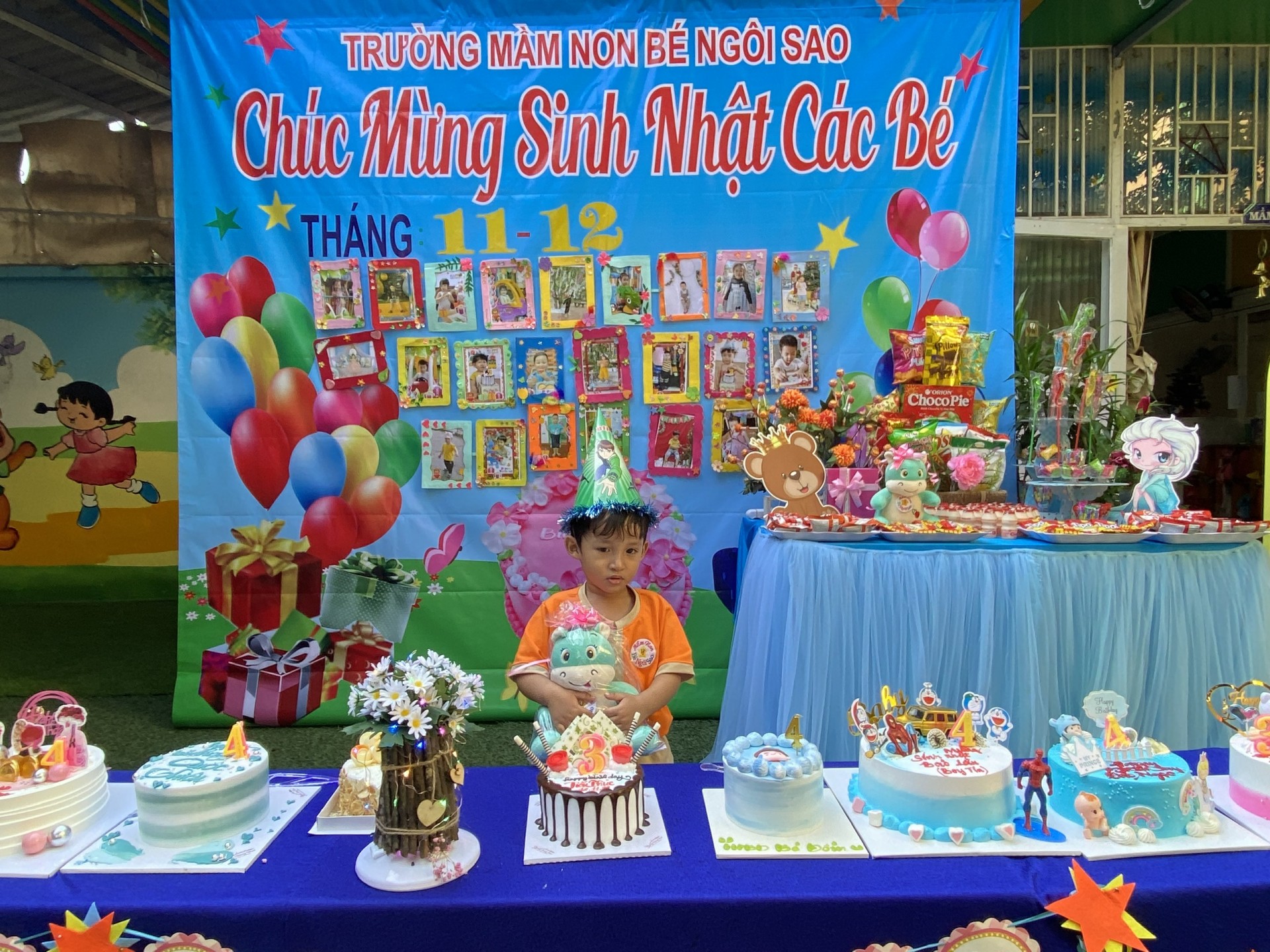 MỪNG SINH NHẬT CÔ VÀ BÉ 11/12-2022