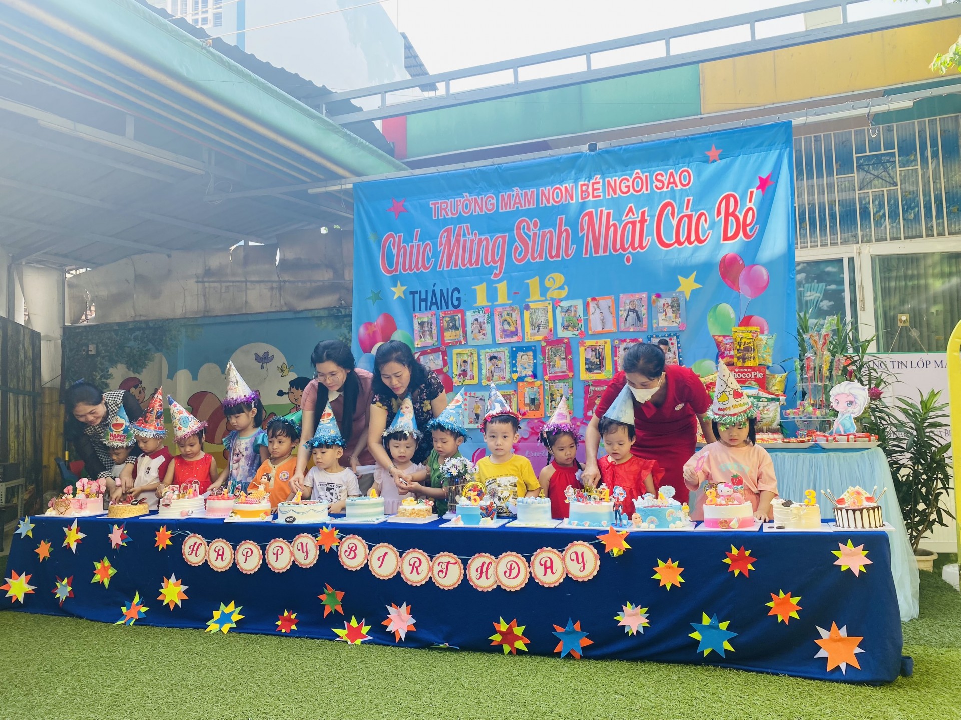 MỪNG SINH NHẬT CÔ VÀ BÉ 11/12-2022