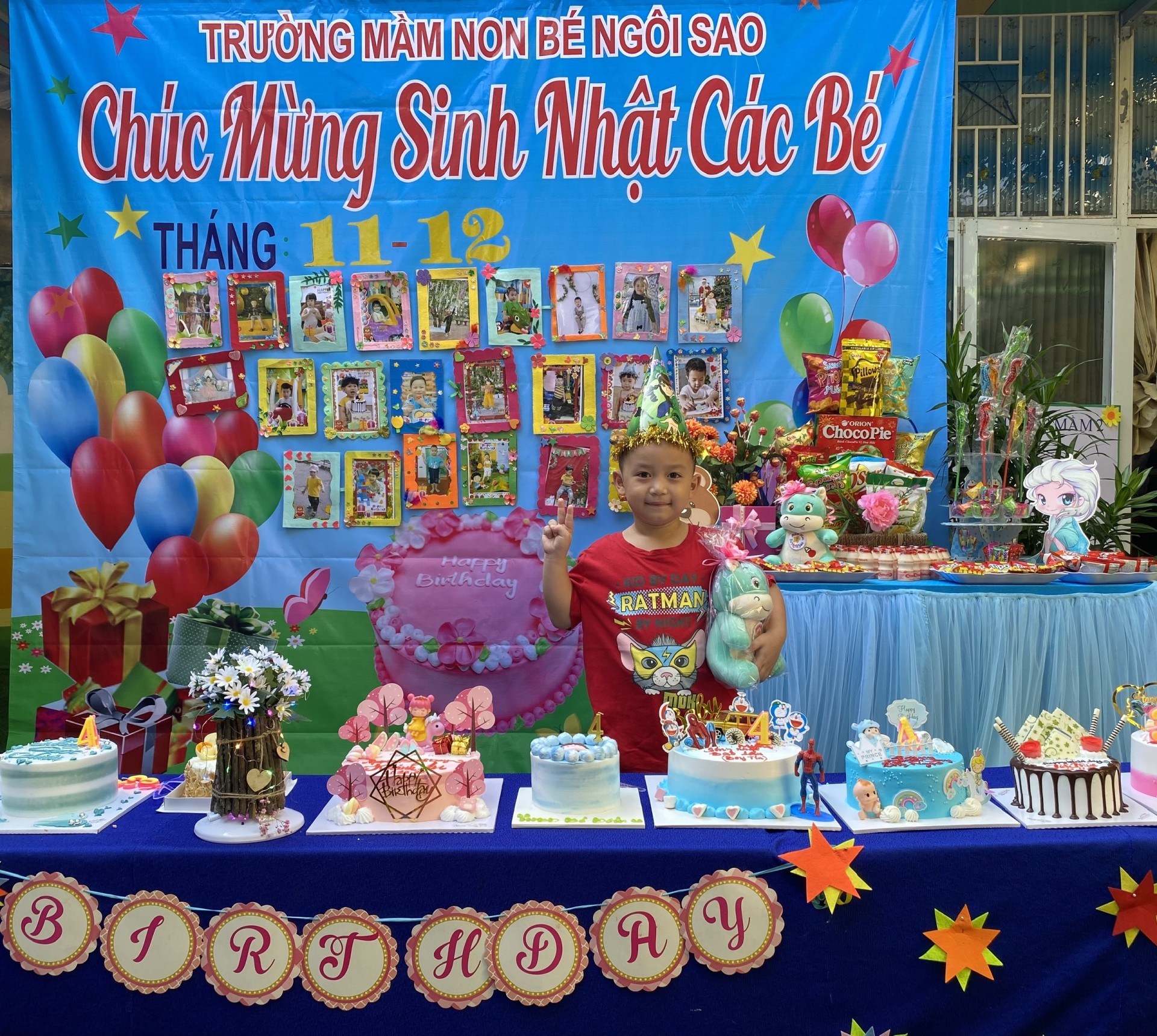 MỪNG SINH NHẬT CÔ VÀ BÉ 11/12-2022