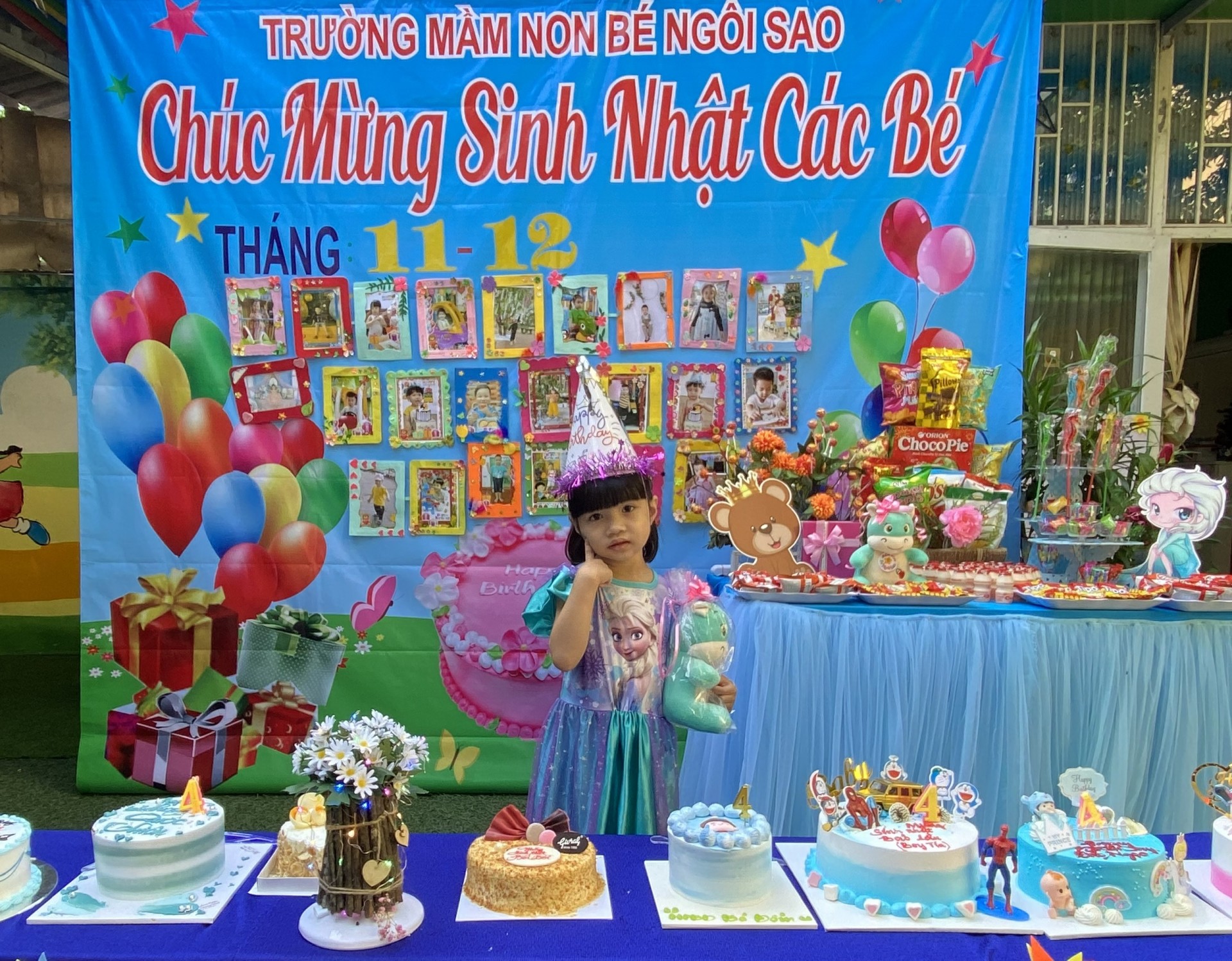 MỪNG SINH NHẬT CÔ VÀ BÉ 11/12-2022