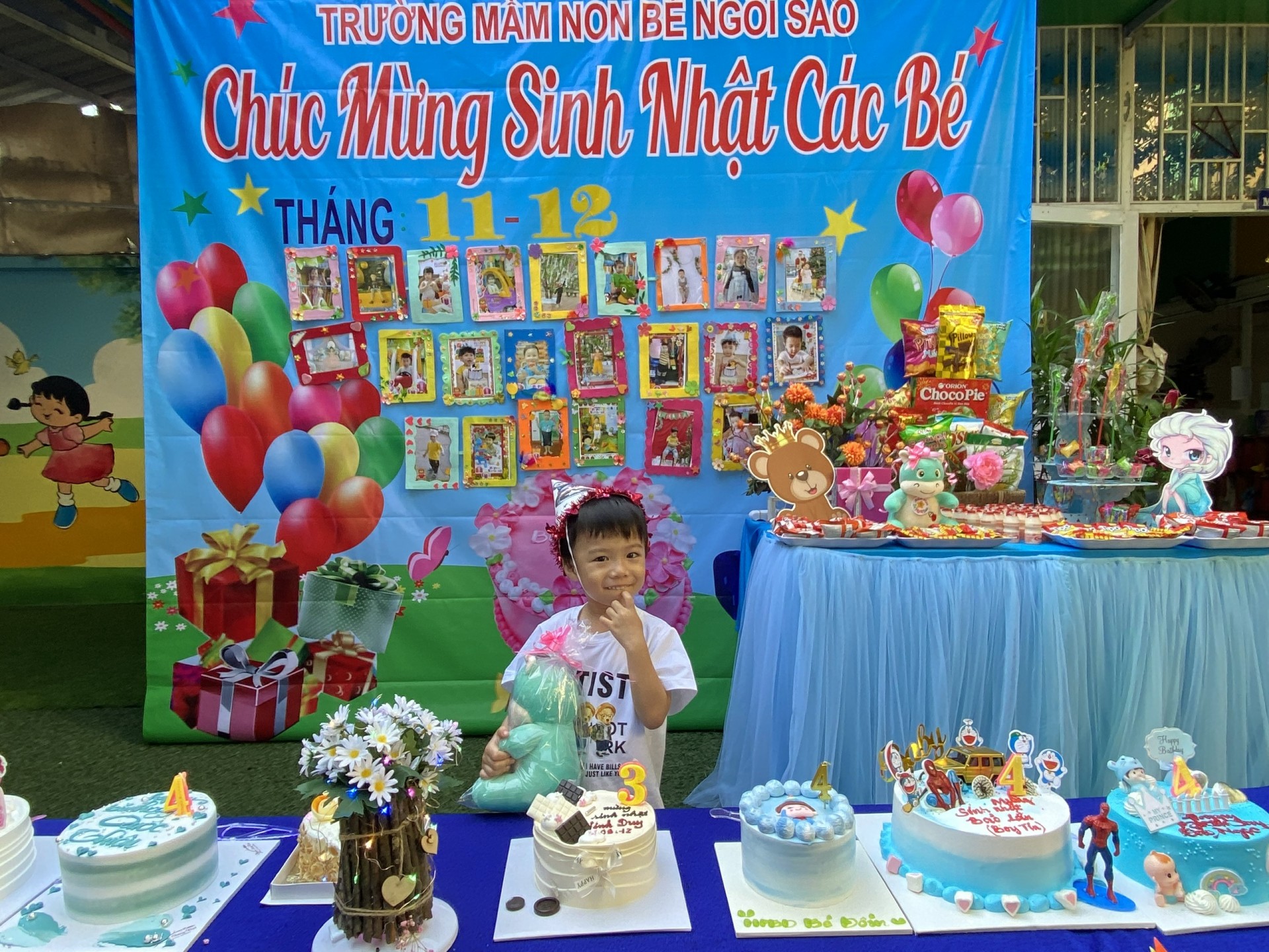 MỪNG SINH NHẬT CÔ VÀ BÉ 11/12-2022