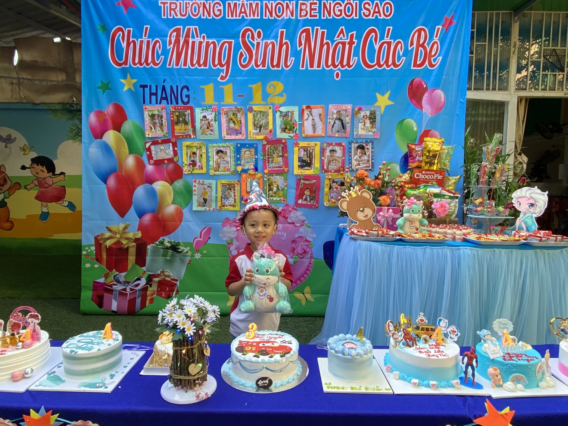 MỪNG SINH NHẬT CÔ VÀ BÉ 11/12-2022