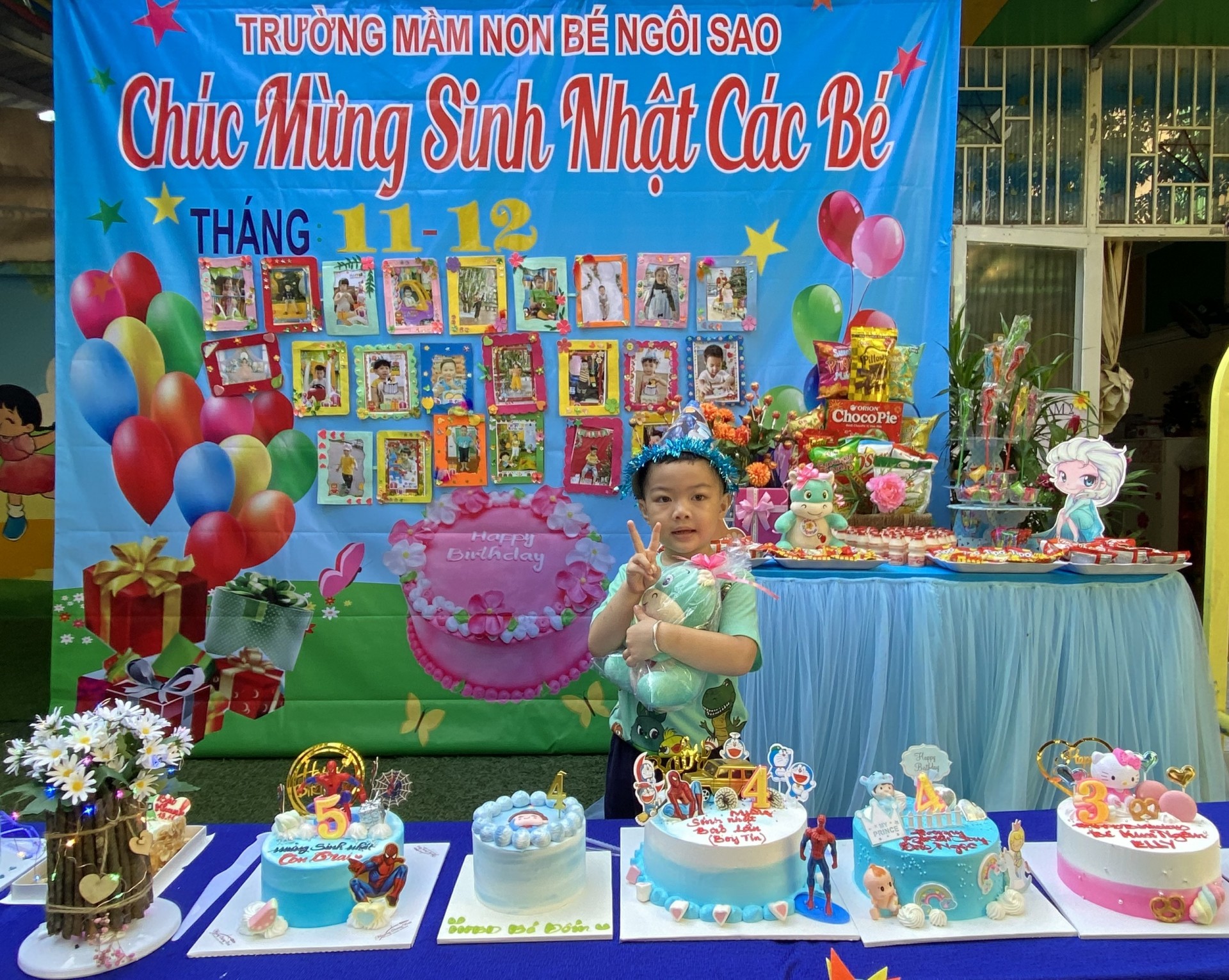 MỪNG SINH NHẬT CÔ VÀ BÉ 11/12-2022