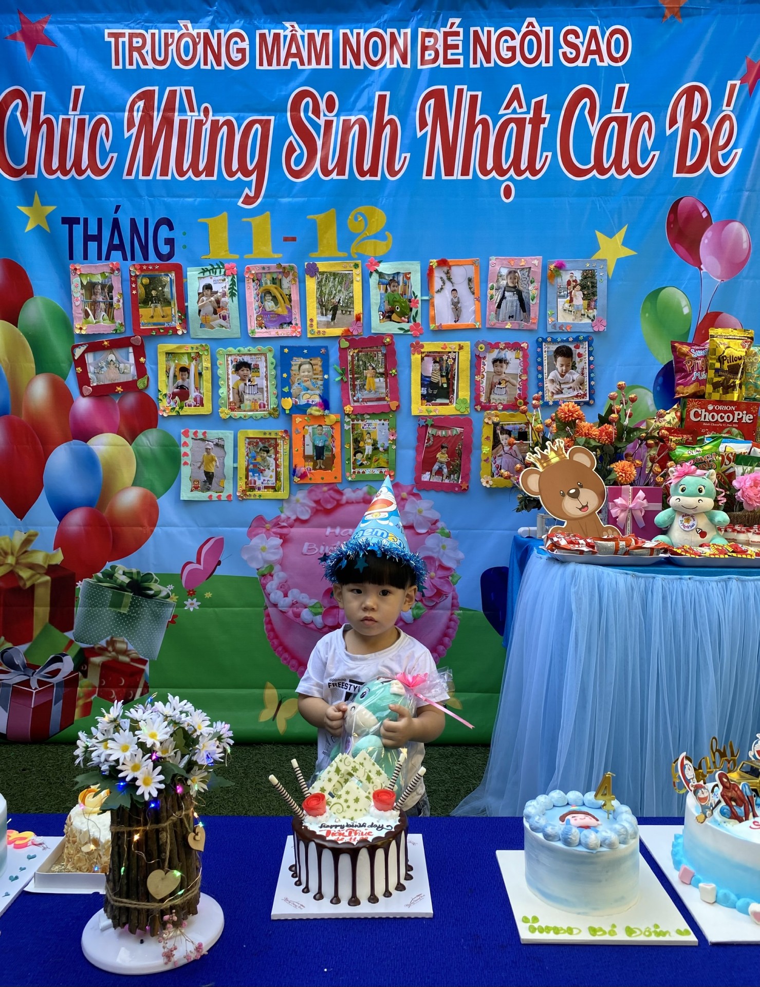 MỪNG SINH NHẬT CÔ VÀ BÉ 11/12-2022