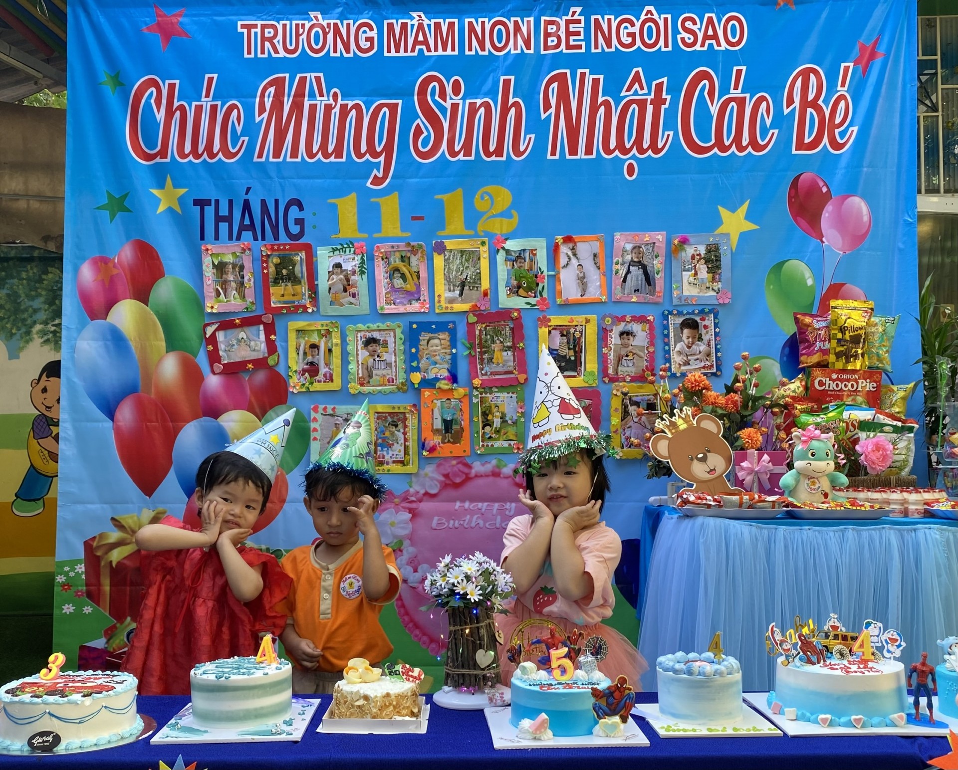 MỪNG SINH NHẬT CÔ VÀ BÉ 11/12-2022
