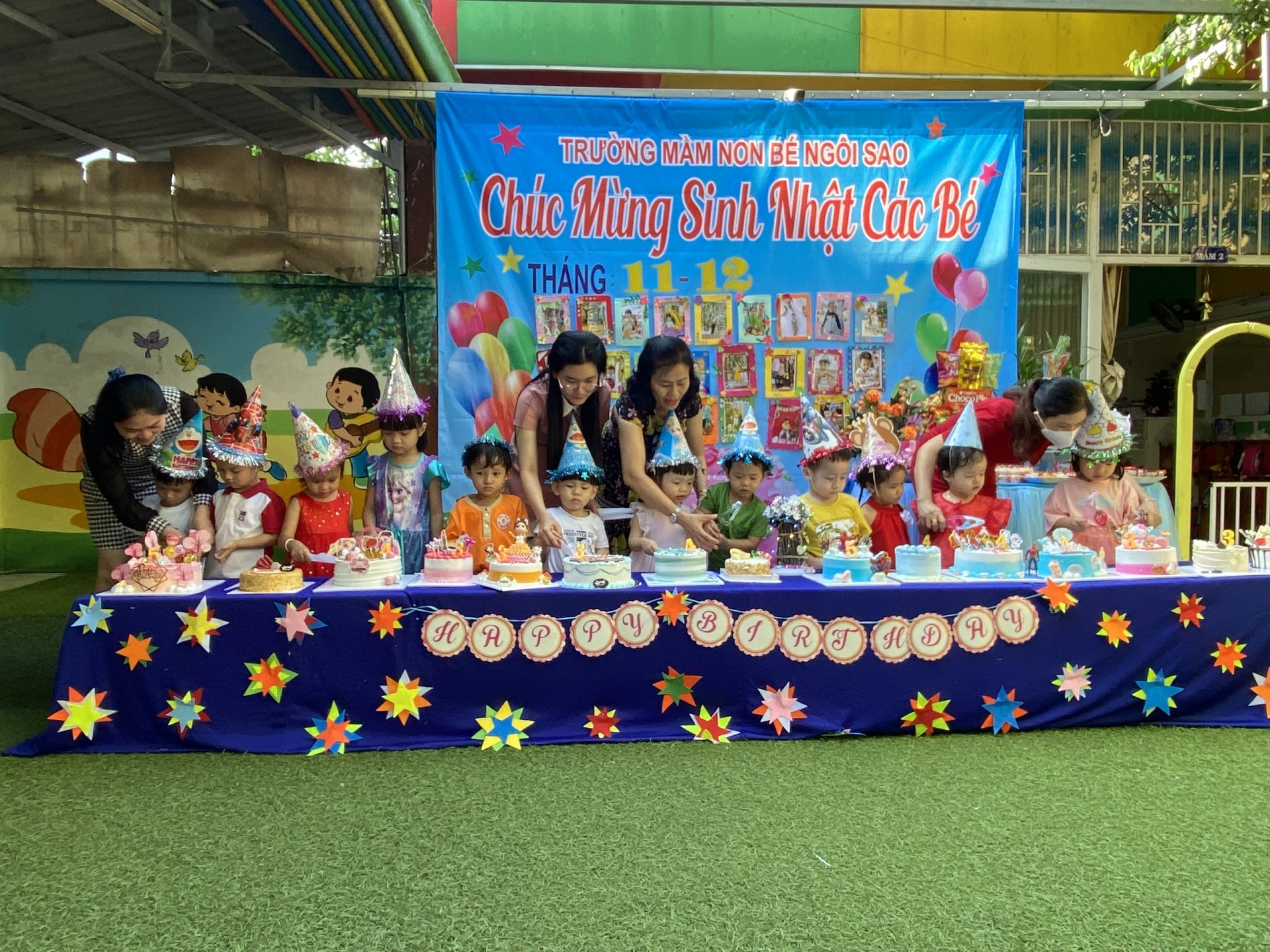 MỪNG SINH NHẬT CÔ VÀ BÉ 11/12-2022