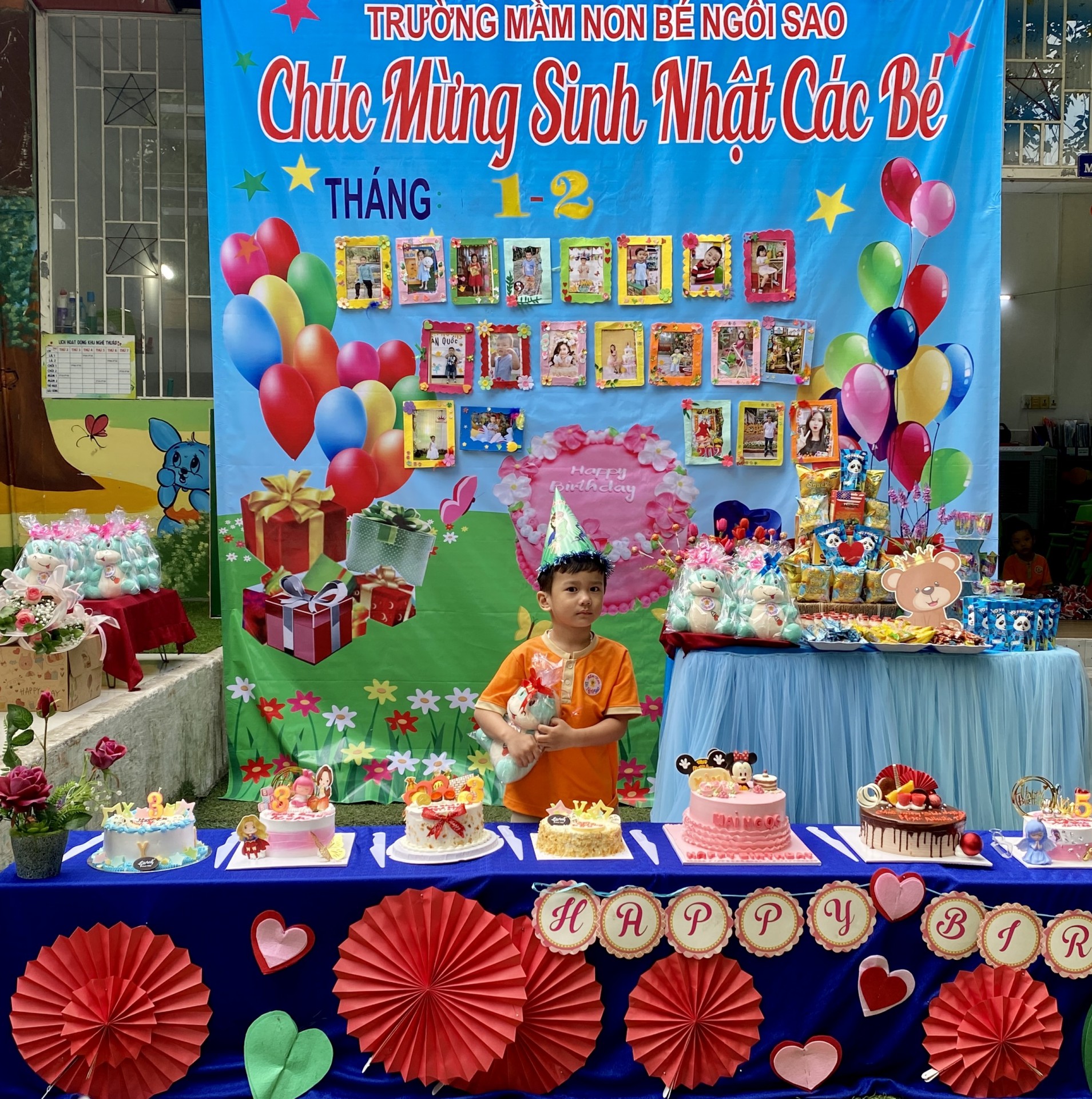 SINH NHẬT CÔ VÀ BÉ THÁNG 1,2/2023