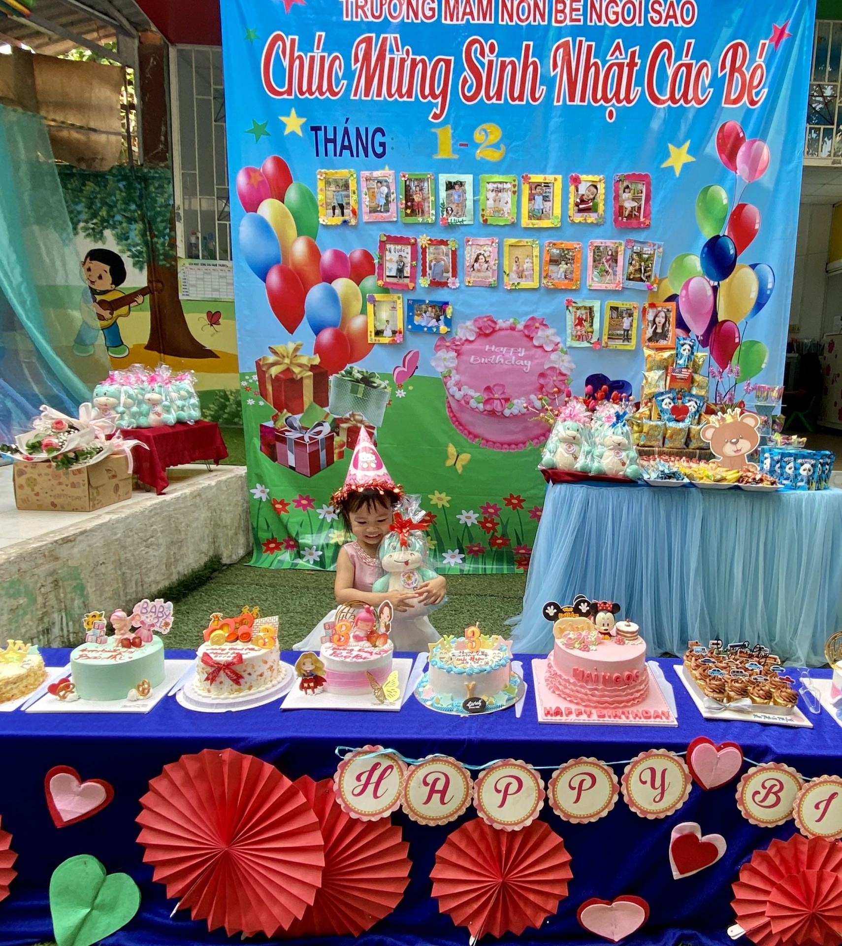 SINH NHẬT CÔ VÀ BÉ THÁNG 1,2/2023