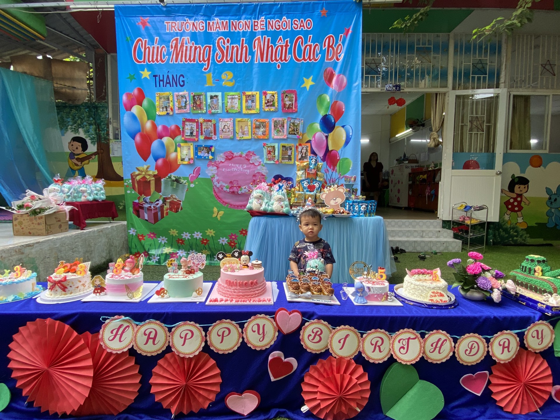 SINH NHẬT CÔ VÀ BÉ THÁNG 1,2/2023