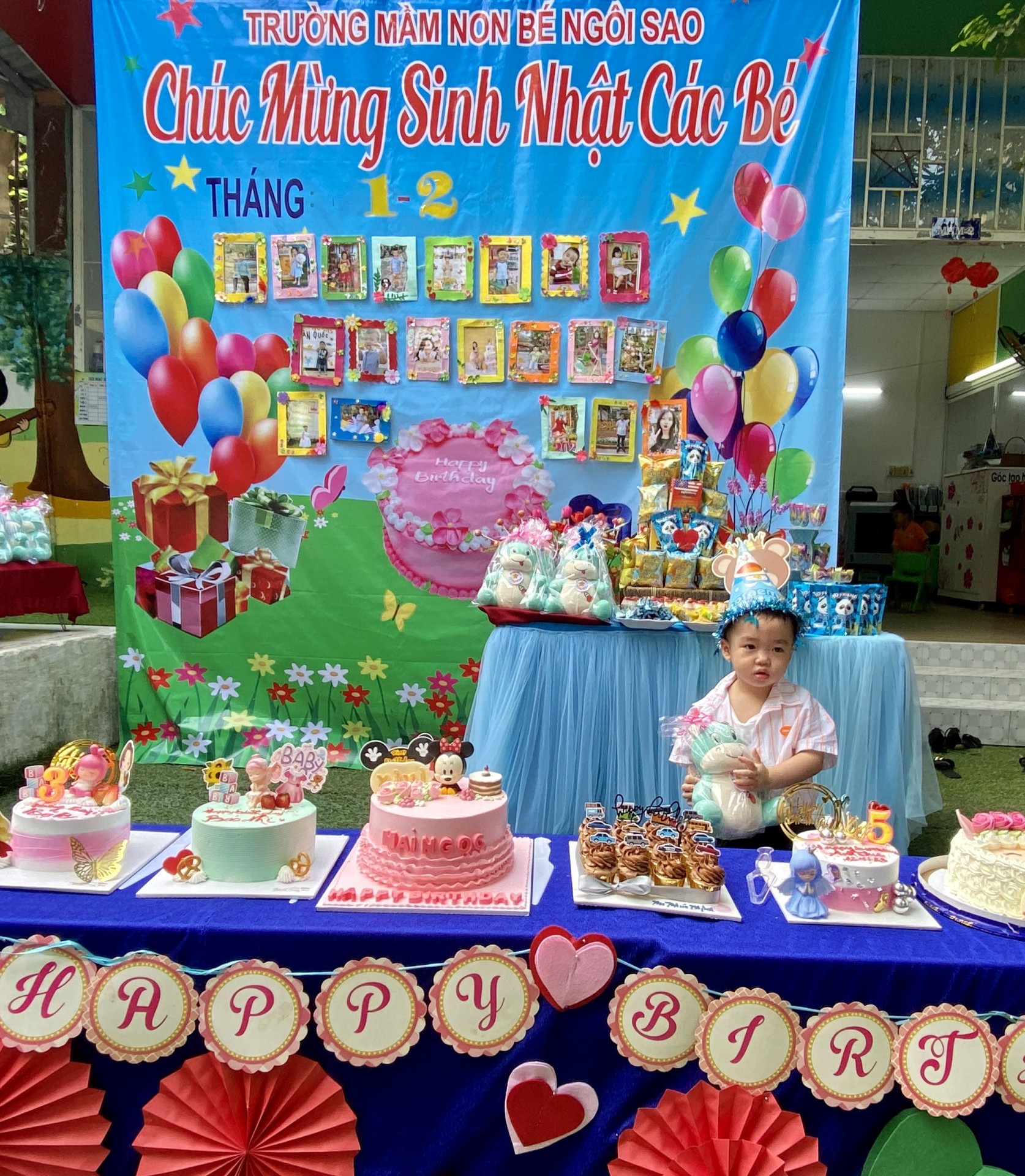 SINH NHẬT CÔ VÀ BÉ THÁNG 1,2/2023