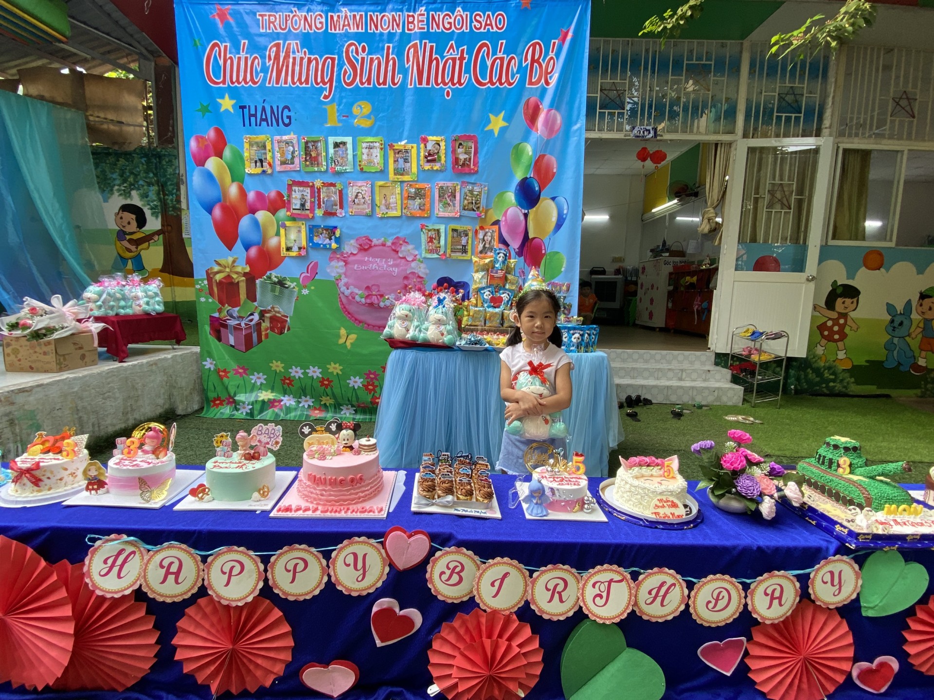 SINH NHẬT CÔ VÀ BÉ THÁNG 1,2/2023