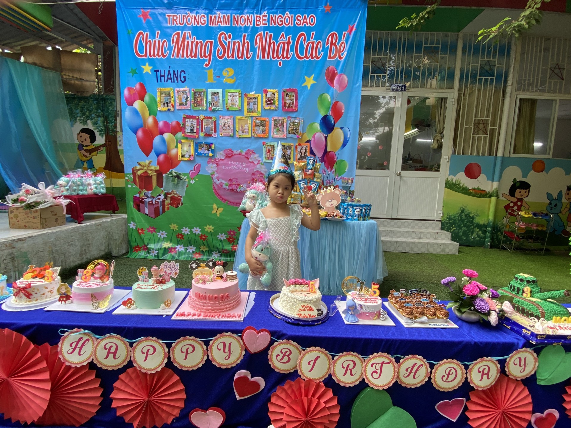 SINH NHẬT CÔ VÀ BÉ THÁNG 1,2/2023