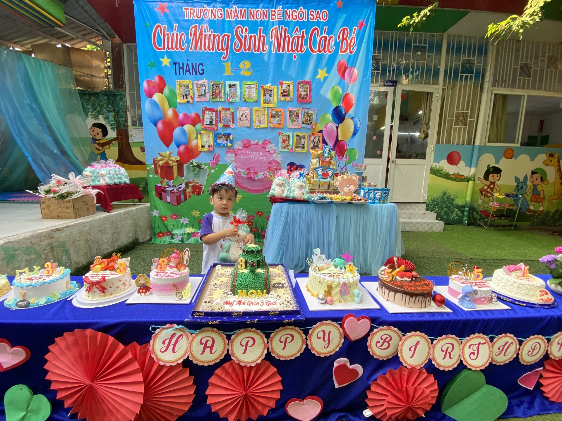 SINH NHẬT CÔ VÀ BÉ THÁNG 1,2/2023