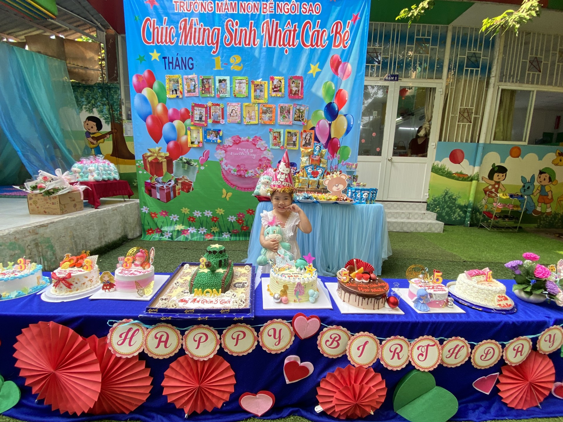 SINH NHẬT CÔ VÀ BÉ THÁNG 1,2/2023