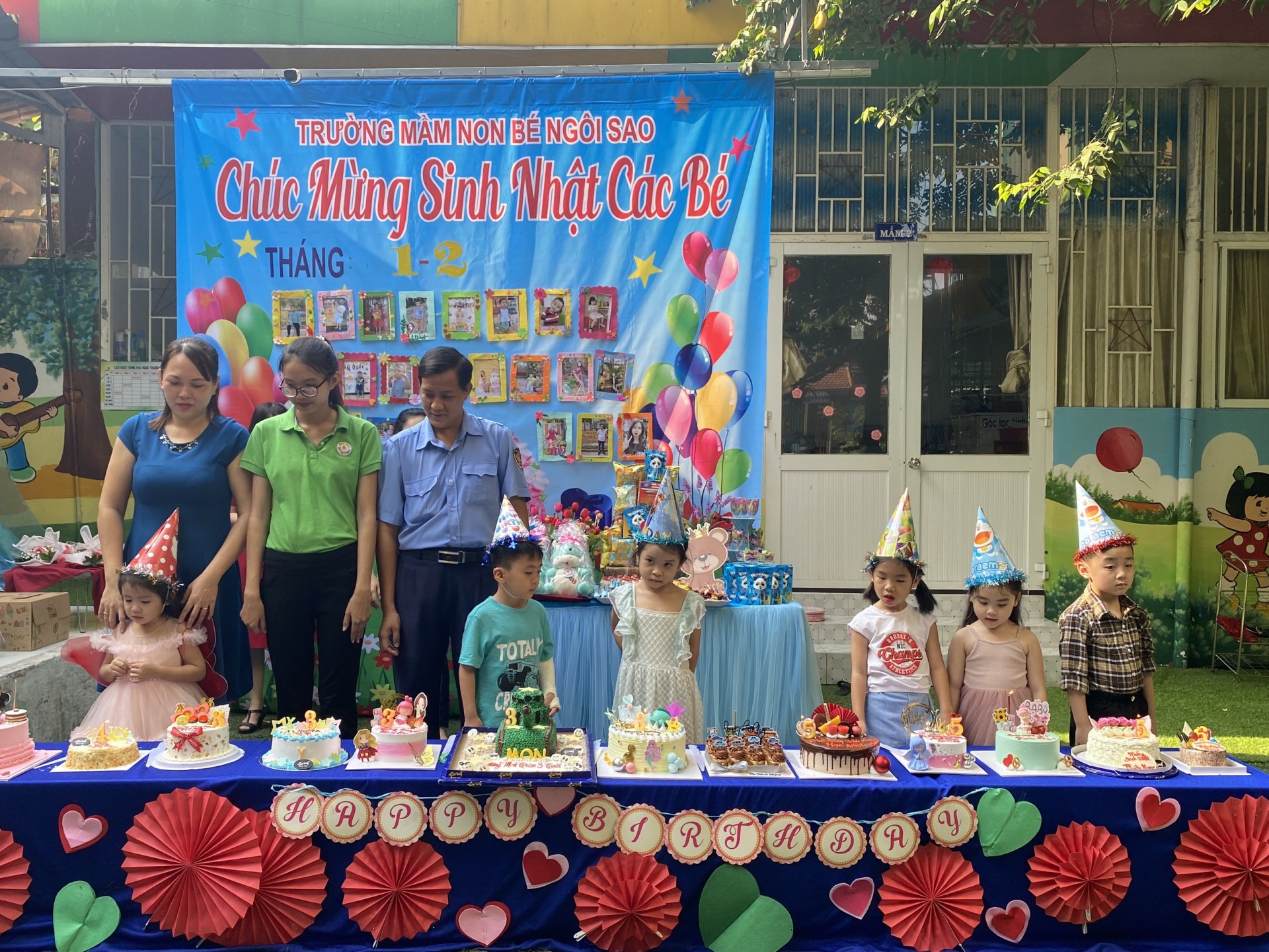 SINH NHẬT CÔ VÀ BÉ THÁNG 1,2/2023