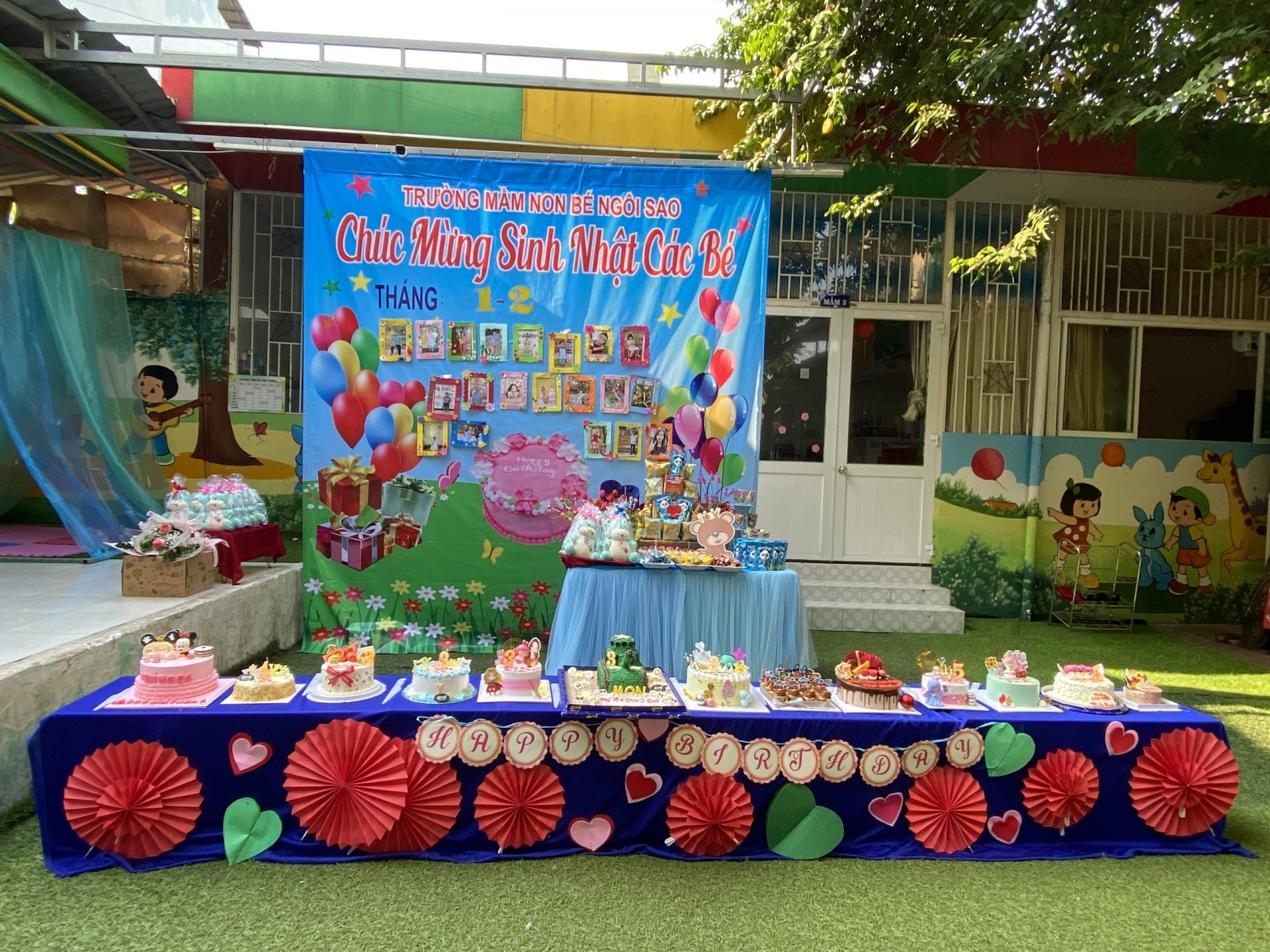 SINH NHẬT CÔ VÀ BÉ THÁNG 1,2/2023