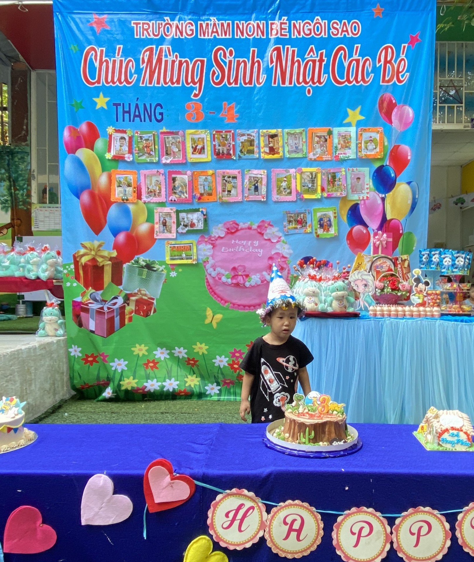 MỪNG SINH NHẬT CÔ VÀ CÁC BÉ THÁNG 3 VÀ THÁNG 4