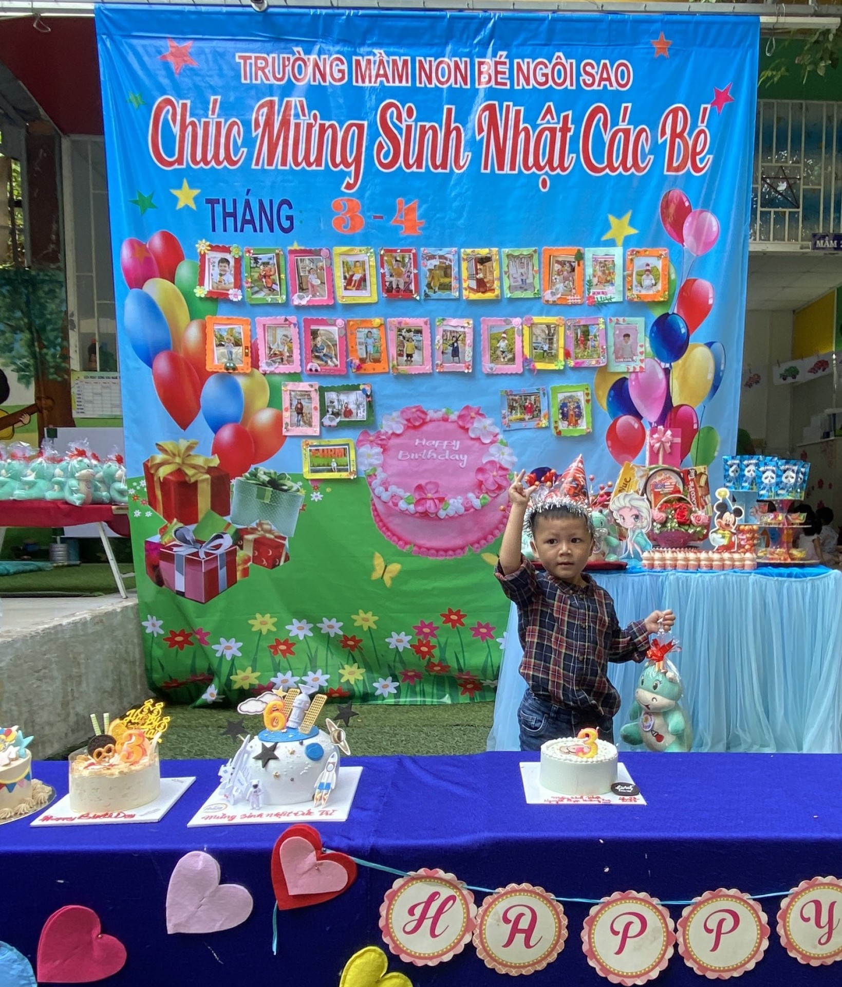 MỪNG SINH NHẬT CÔ VÀ CÁC BÉ THÁNG 3 VÀ THÁNG 4