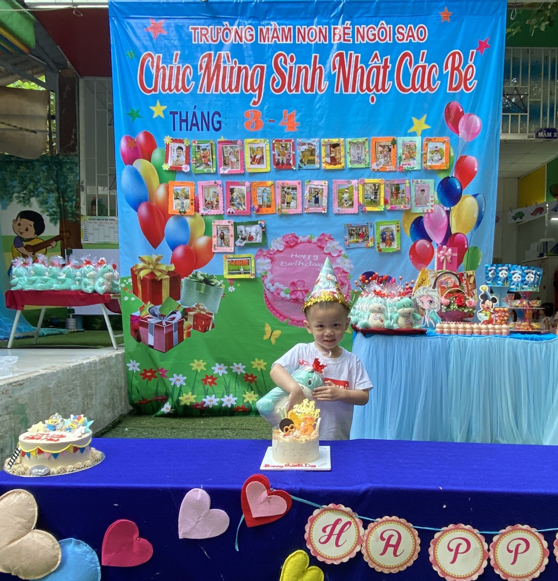 MỪNG SINH NHẬT CÔ VÀ CÁC BÉ THÁNG 3 VÀ THÁNG 4