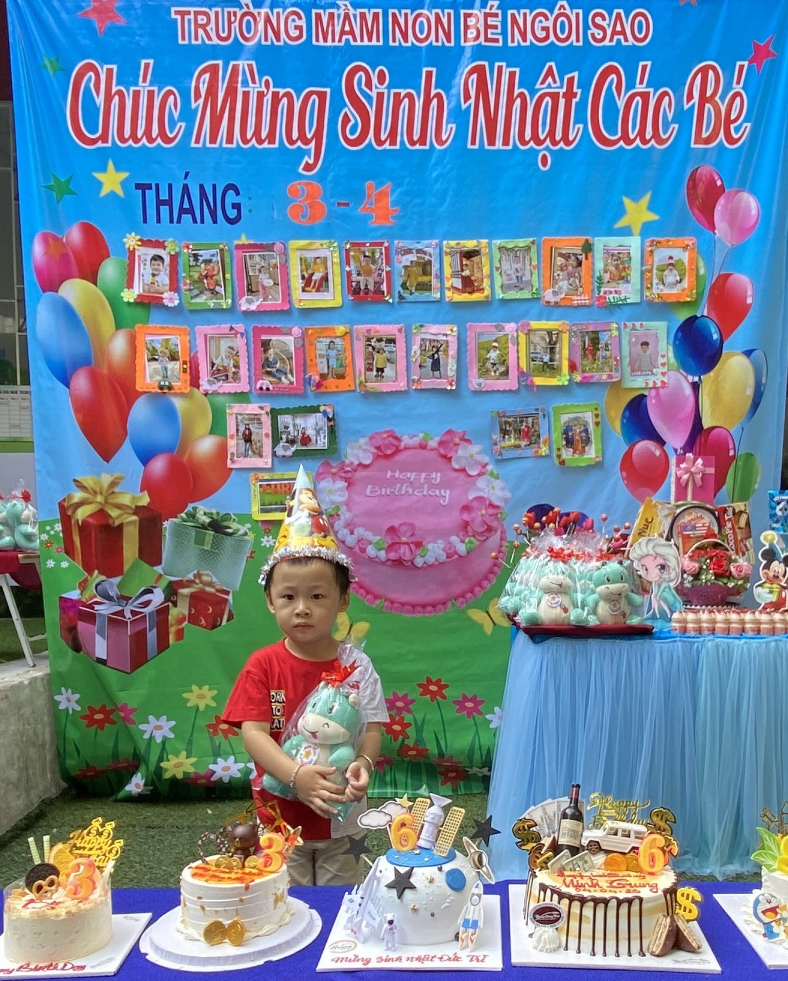 MỪNG SINH NHẬT CÔ VÀ CÁC BÉ THÁNG 3 VÀ THÁNG 4