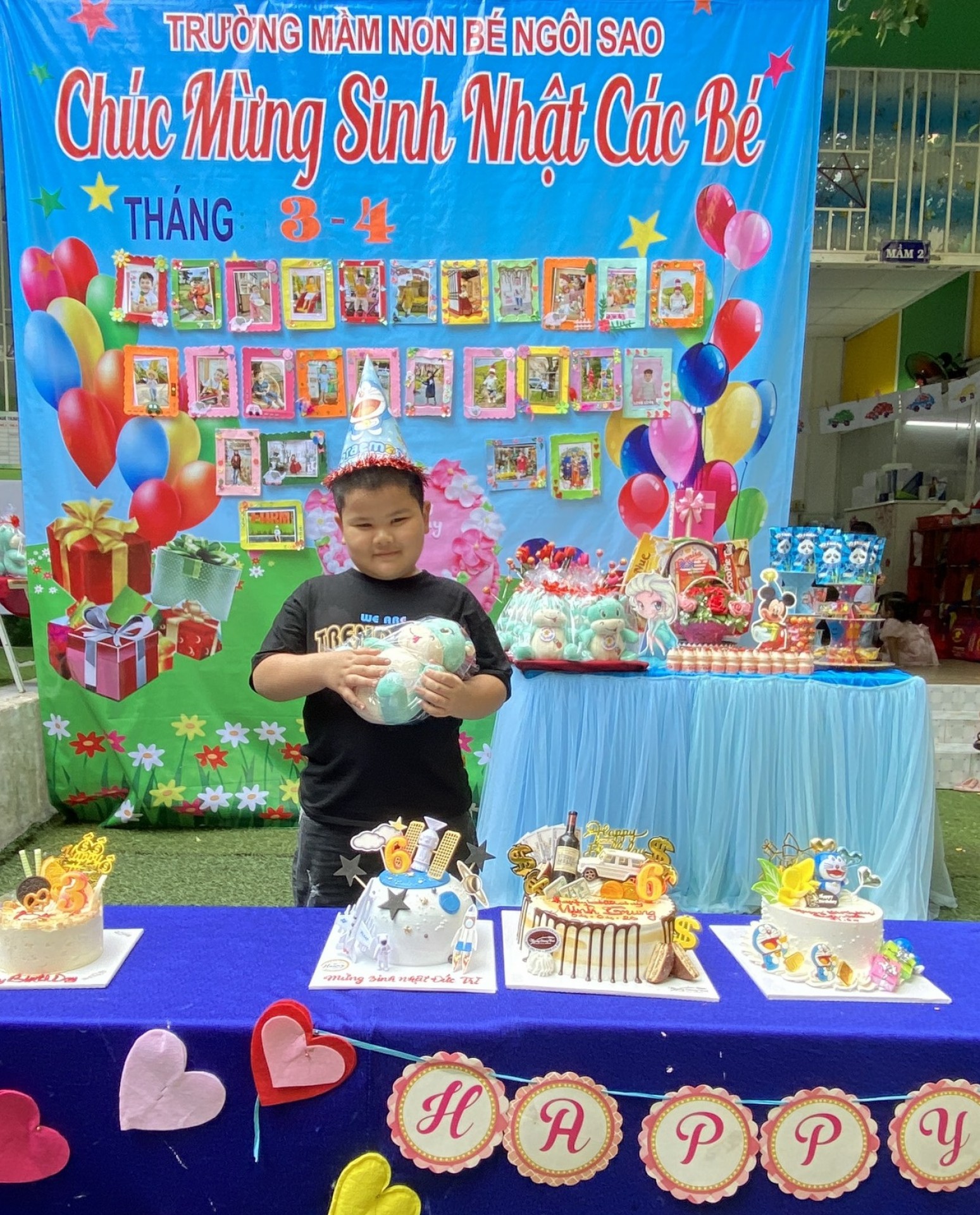 MỪNG SINH NHẬT CÔ VÀ CÁC BÉ THÁNG 3 VÀ THÁNG 4