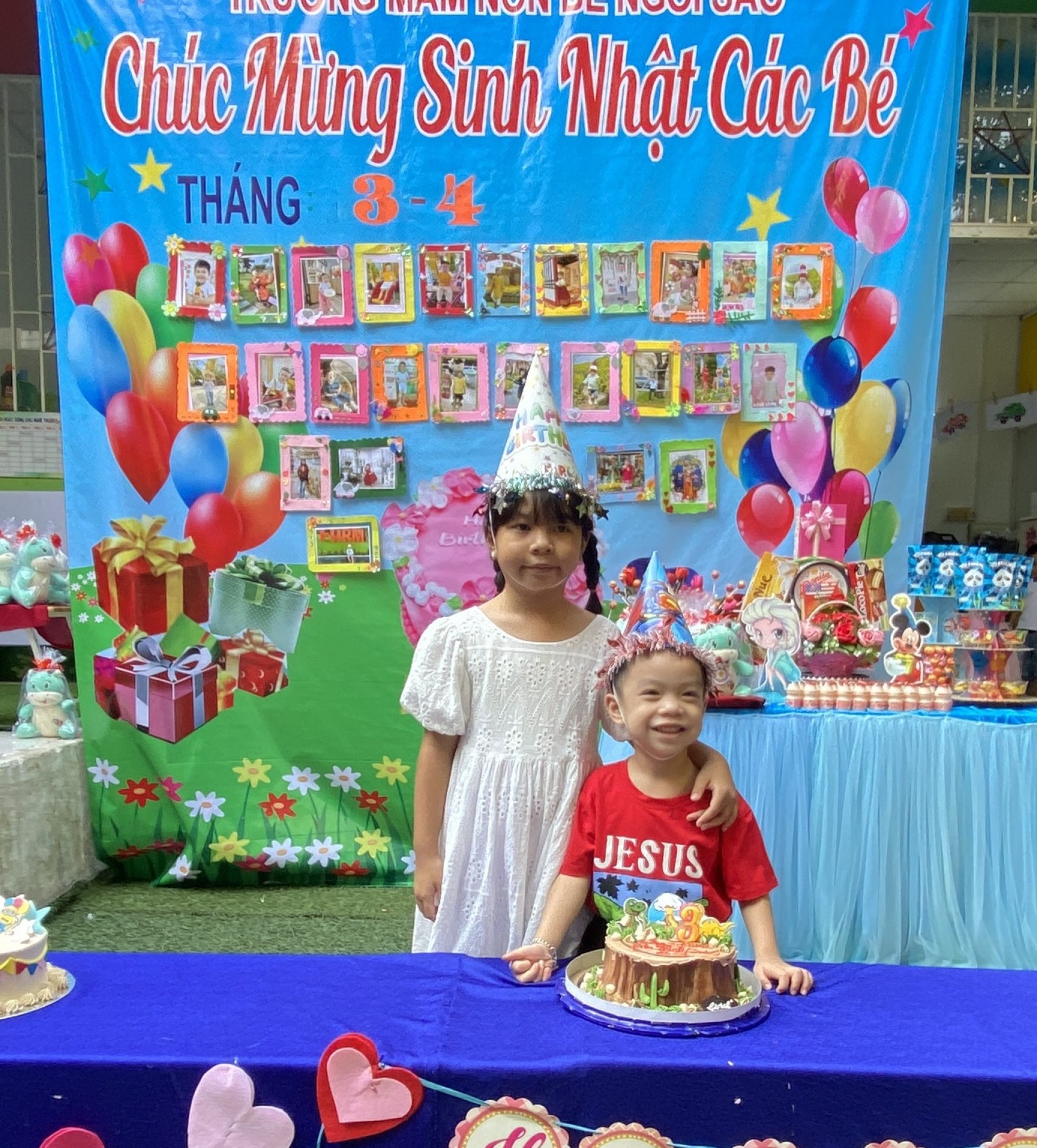 MỪNG SINH NHẬT CÔ VÀ CÁC BÉ THÁNG 3 VÀ THÁNG 4