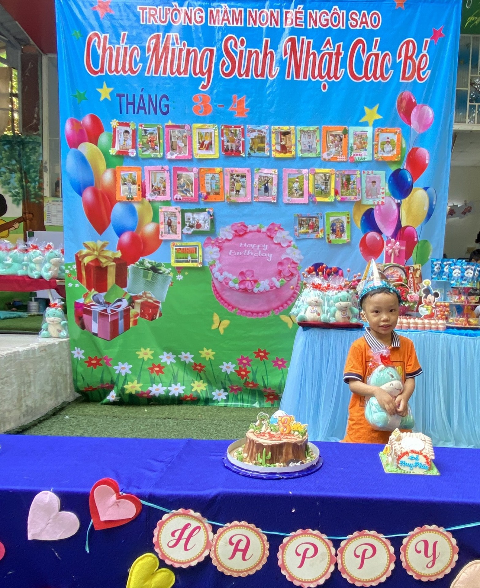 MỪNG SINH NHẬT CÔ VÀ CÁC BÉ THÁNG 3 VÀ THÁNG 4