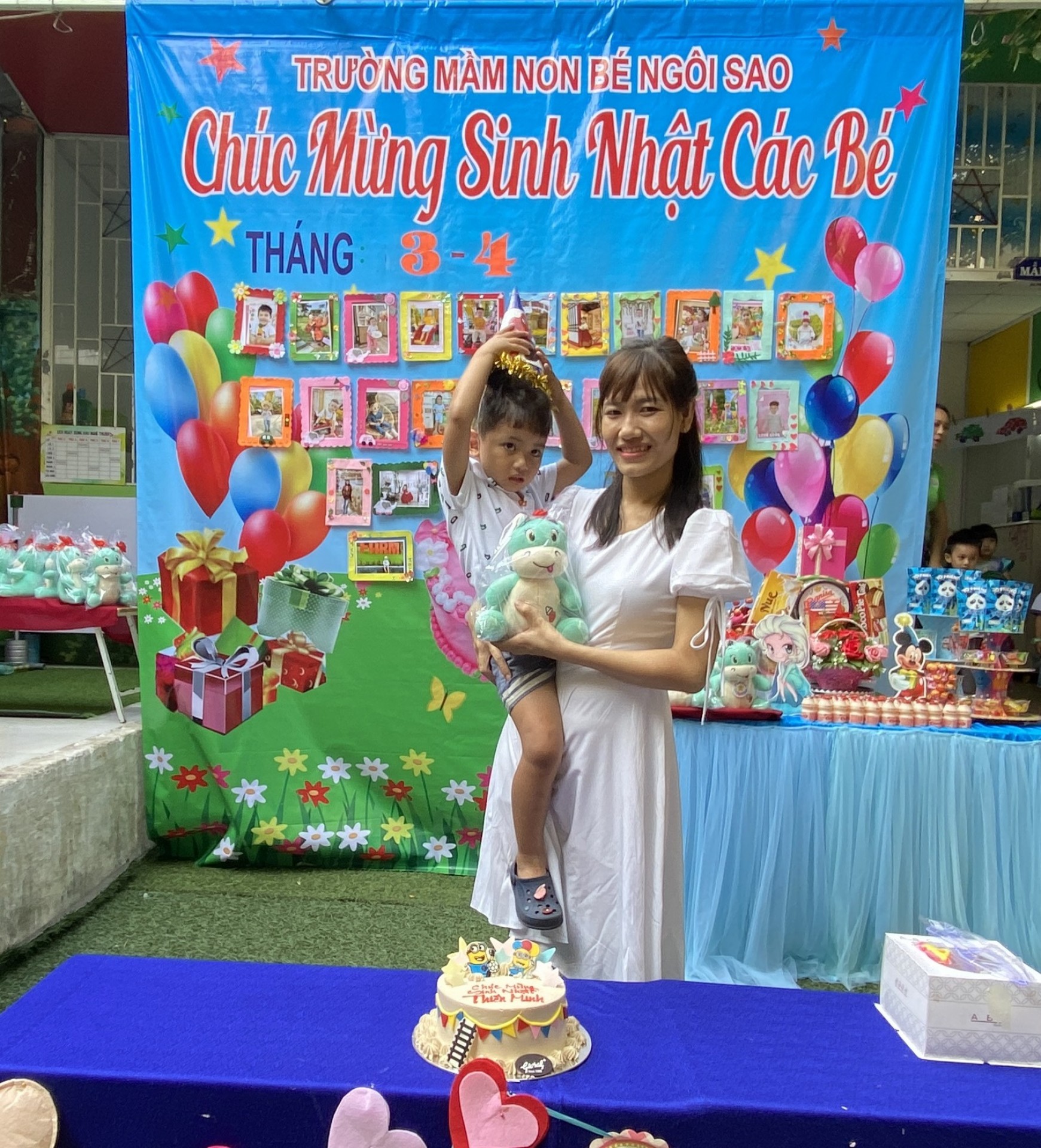 MỪNG SINH NHẬT CÔ VÀ CÁC BÉ THÁNG 3 VÀ THÁNG 4