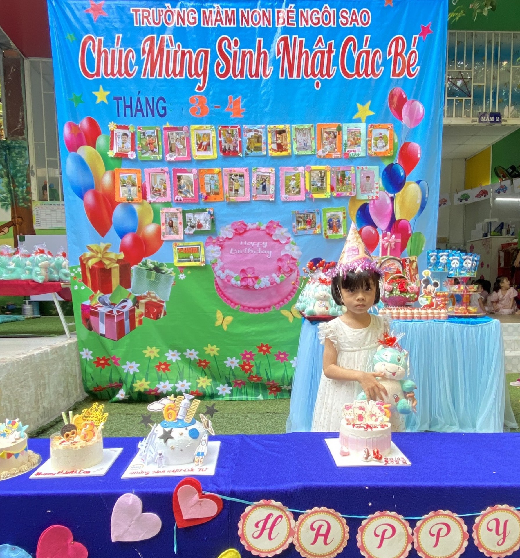 MỪNG SINH NHẬT CÔ VÀ CÁC BÉ THÁNG 3 VÀ THÁNG 4