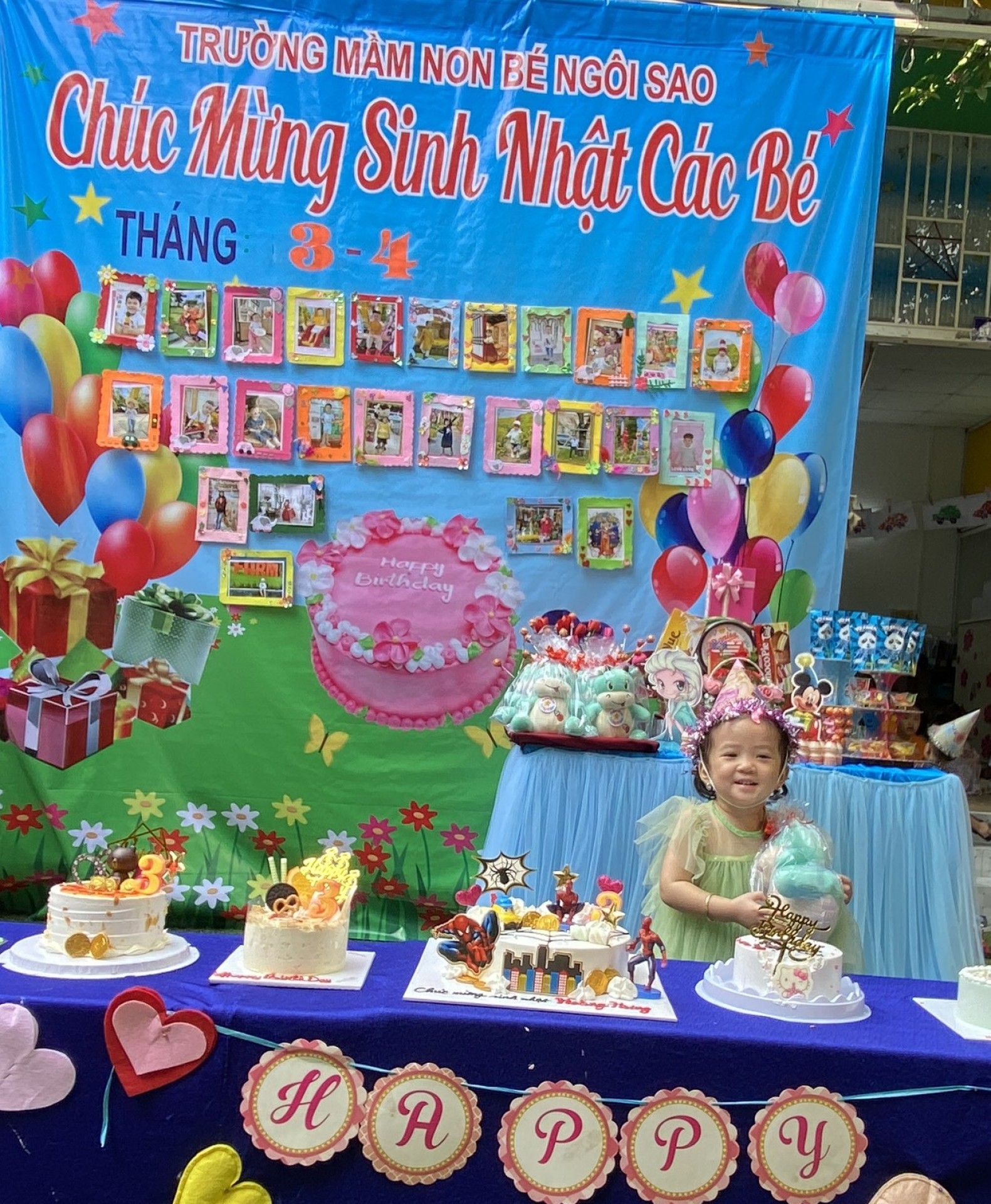 MỪNG SINH NHẬT CÔ VÀ CÁC BÉ THÁNG 3 VÀ THÁNG 4