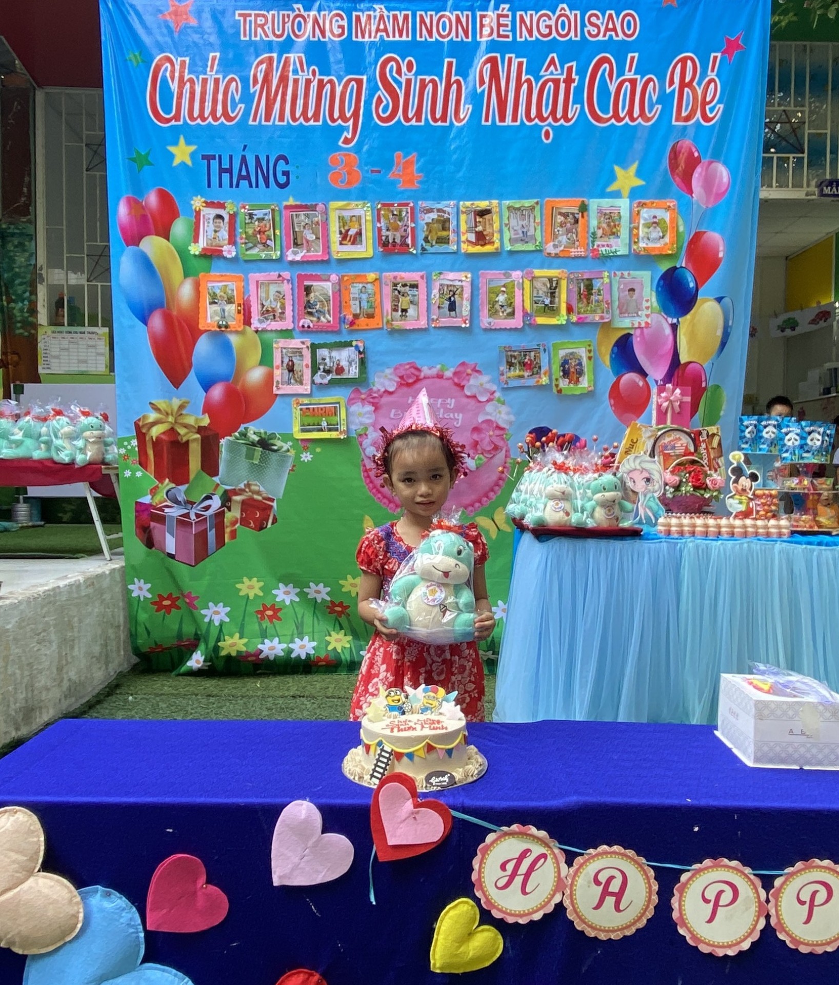 MỪNG SINH NHẬT CÔ VÀ CÁC BÉ THÁNG 3 VÀ THÁNG 4