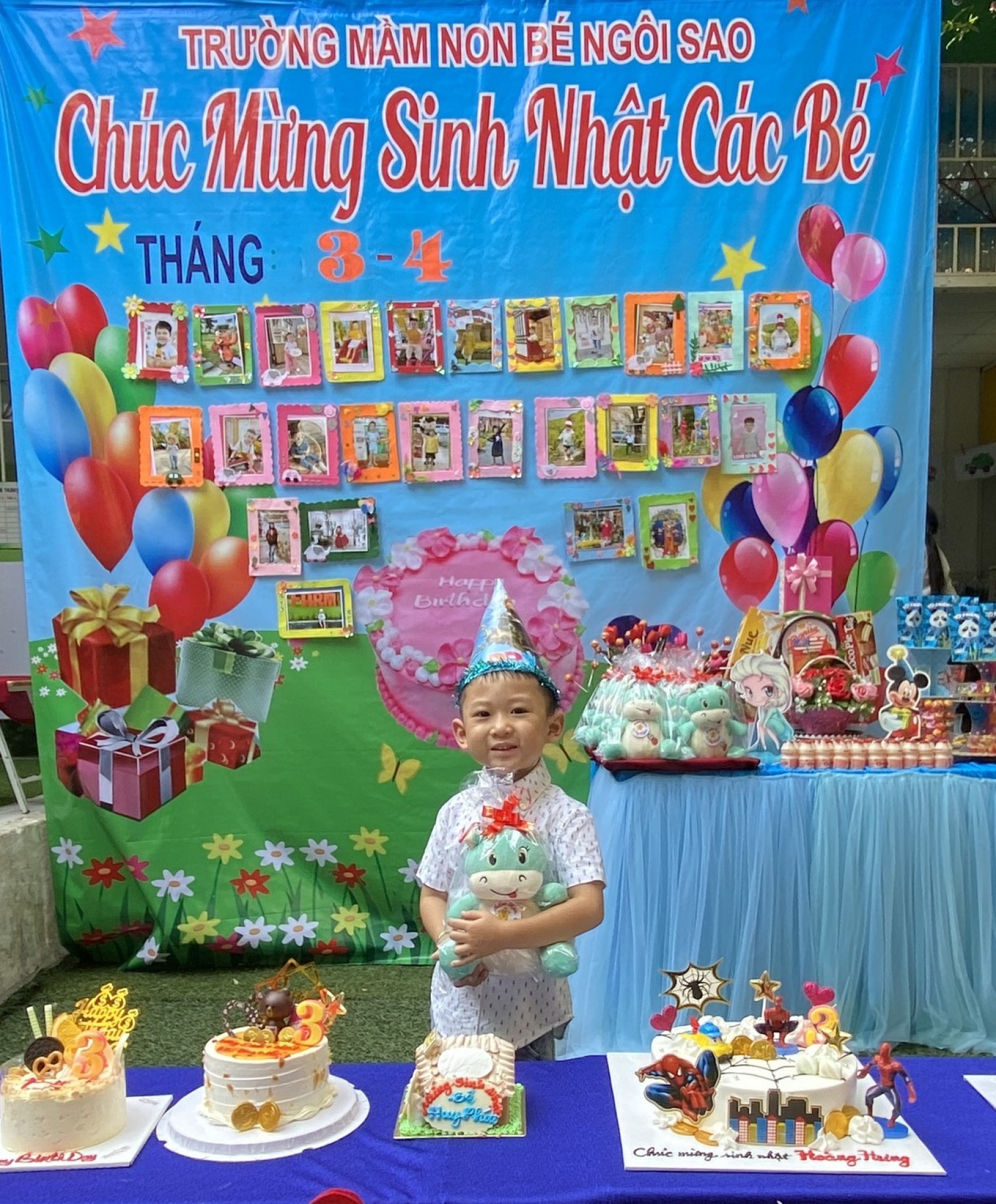 MỪNG SINH NHẬT CÔ VÀ CÁC BÉ THÁNG 3 VÀ THÁNG 4