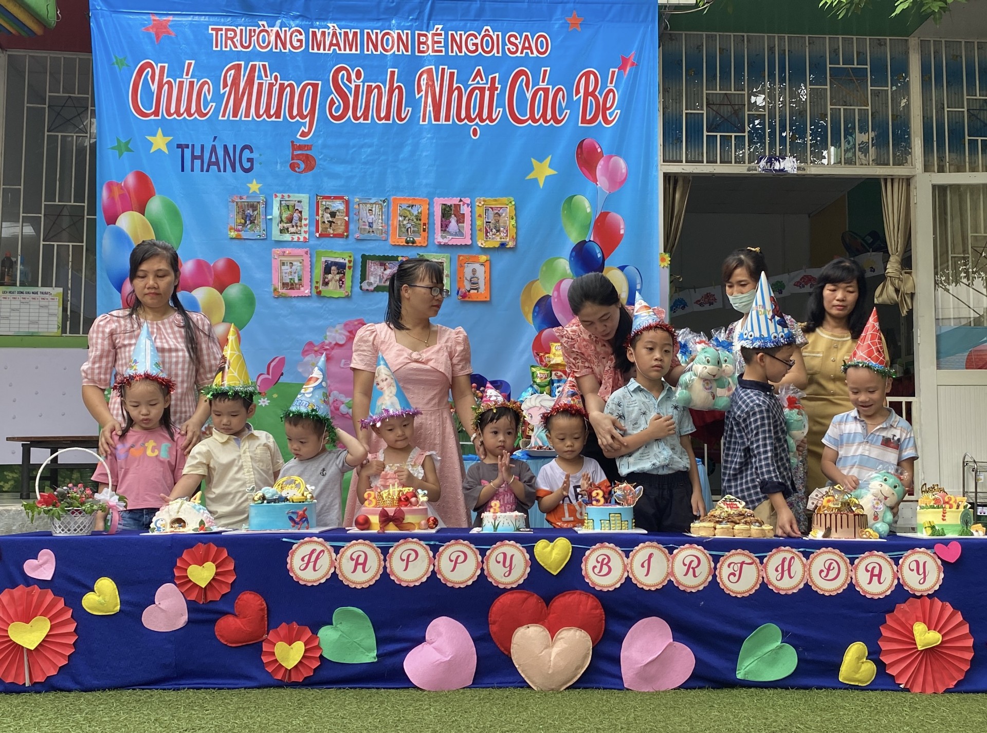 MỪNG SINH NHẬT CÔ VÀ BÉ THÁNG 5