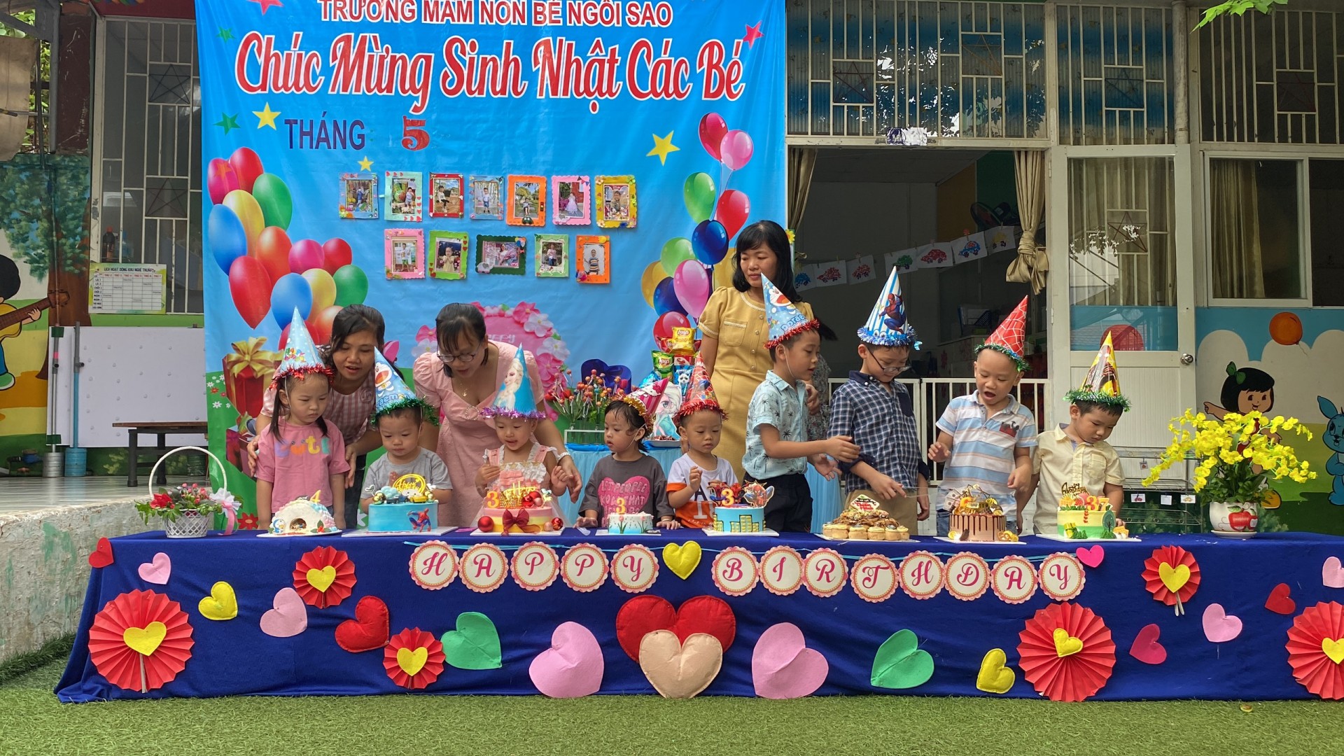 MỪNG SINH NHẬT CÔ VÀ BÉ THÁNG 5