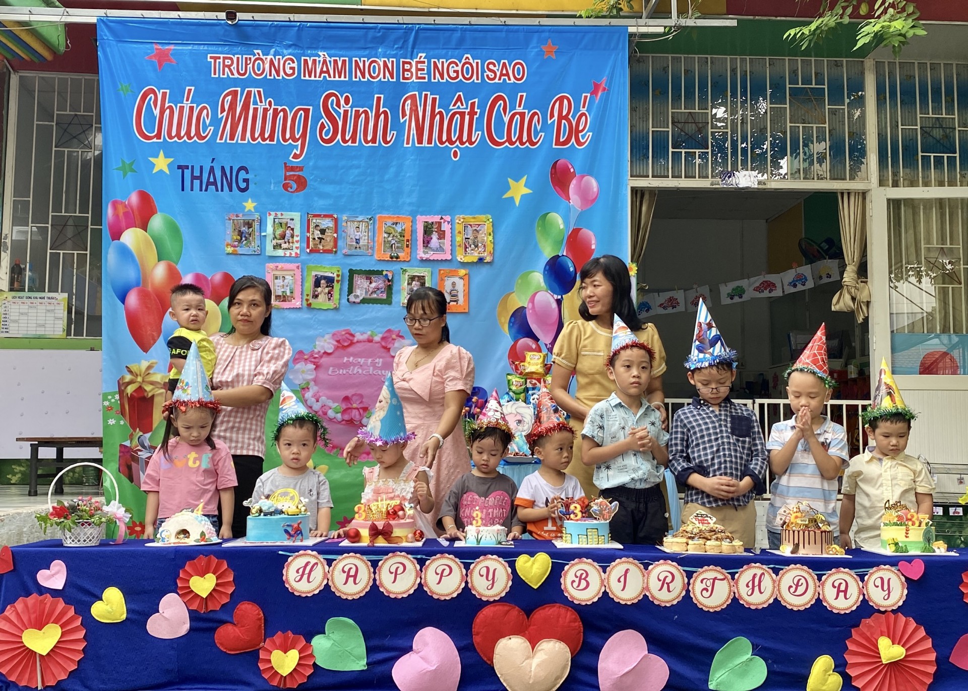 MỪNG SINH NHẬT CÔ VÀ BÉ THÁNG 5
