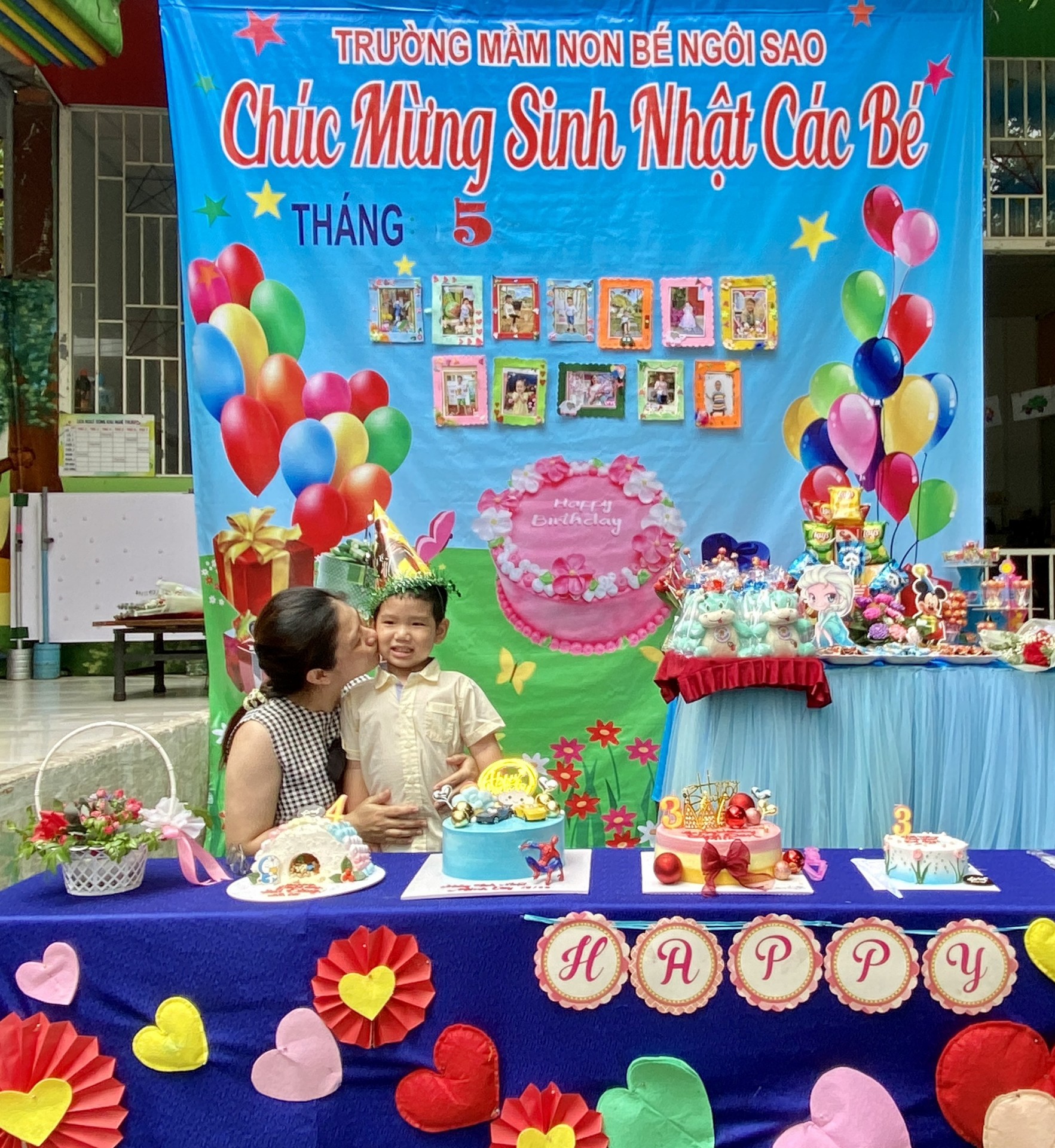 MỪNG SINH NHẬT CÔ VÀ BÉ THÁNG 5