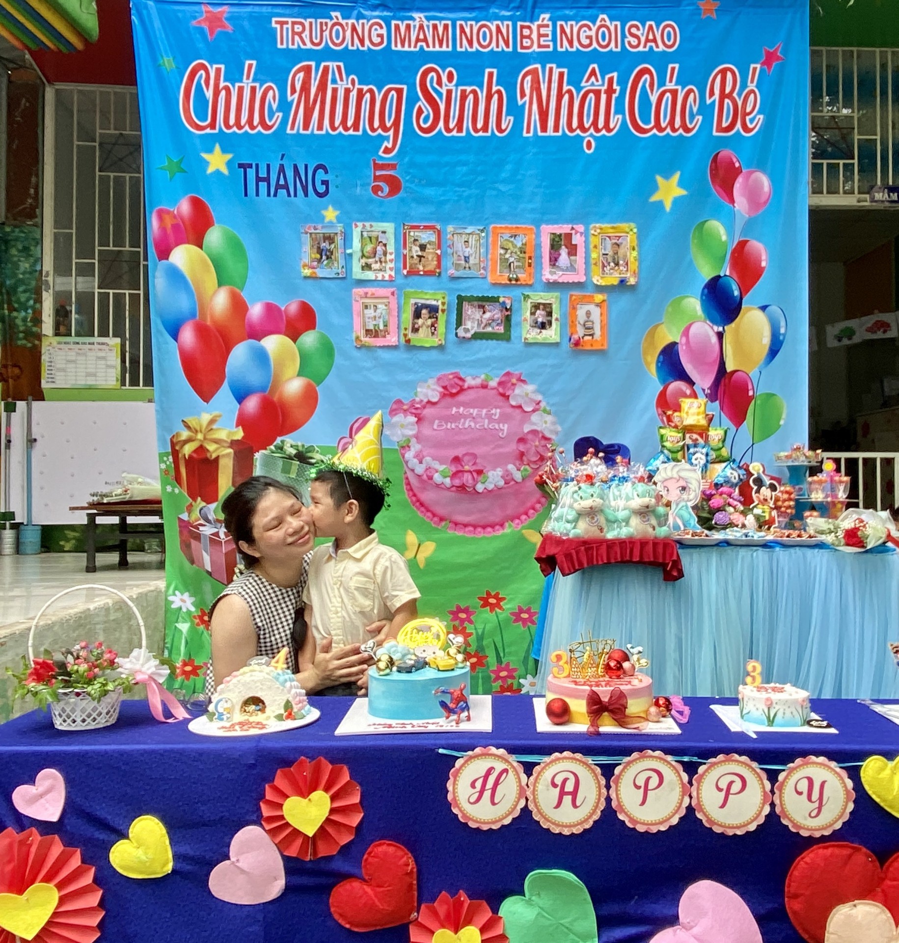 MỪNG SINH NHẬT CÔ VÀ BÉ THÁNG 5
