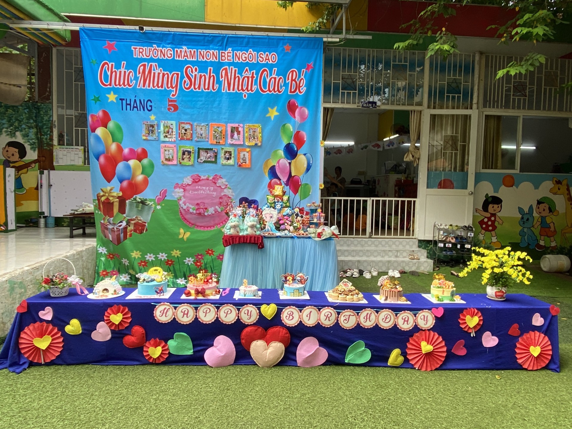 MỪNG SINH NHẬT CÔ VÀ BÉ THÁNG 5