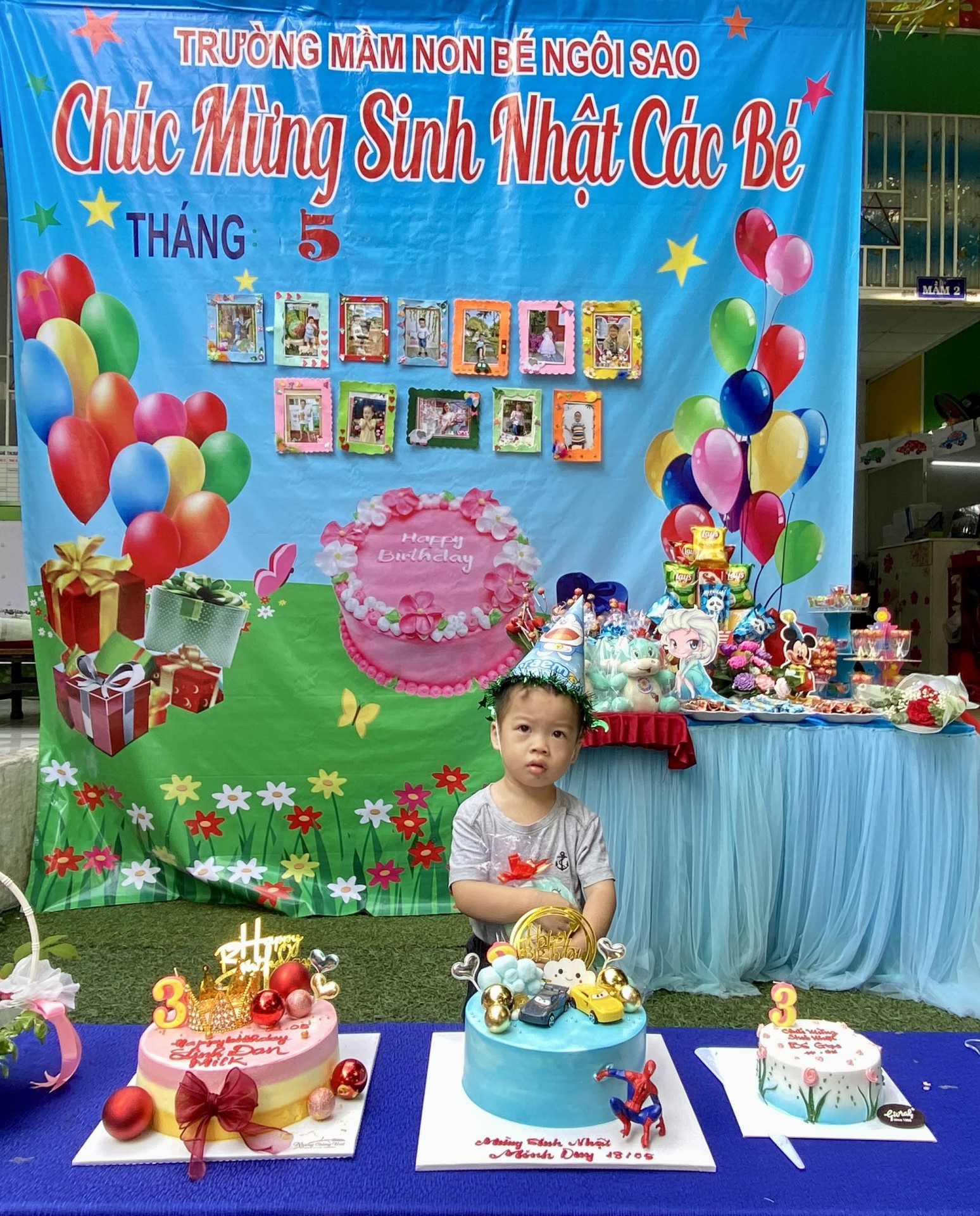 MỪNG SINH NHẬT CÔ VÀ BÉ THÁNG 5